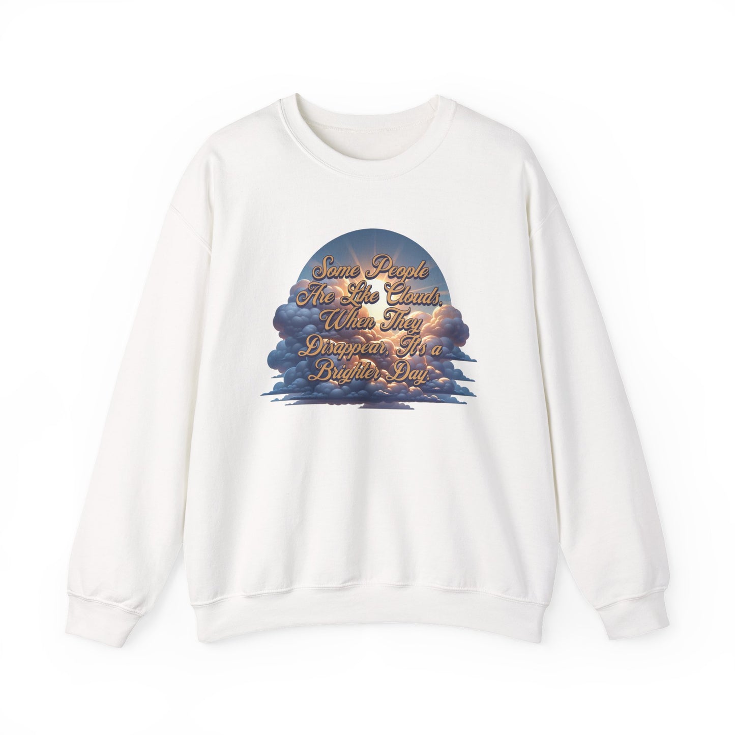 Cloudy People Unisex Crewneck Sweatshirt