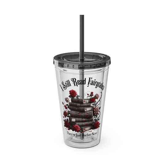 Dark Fairytale 16oz Insulated Tumbler with Straw