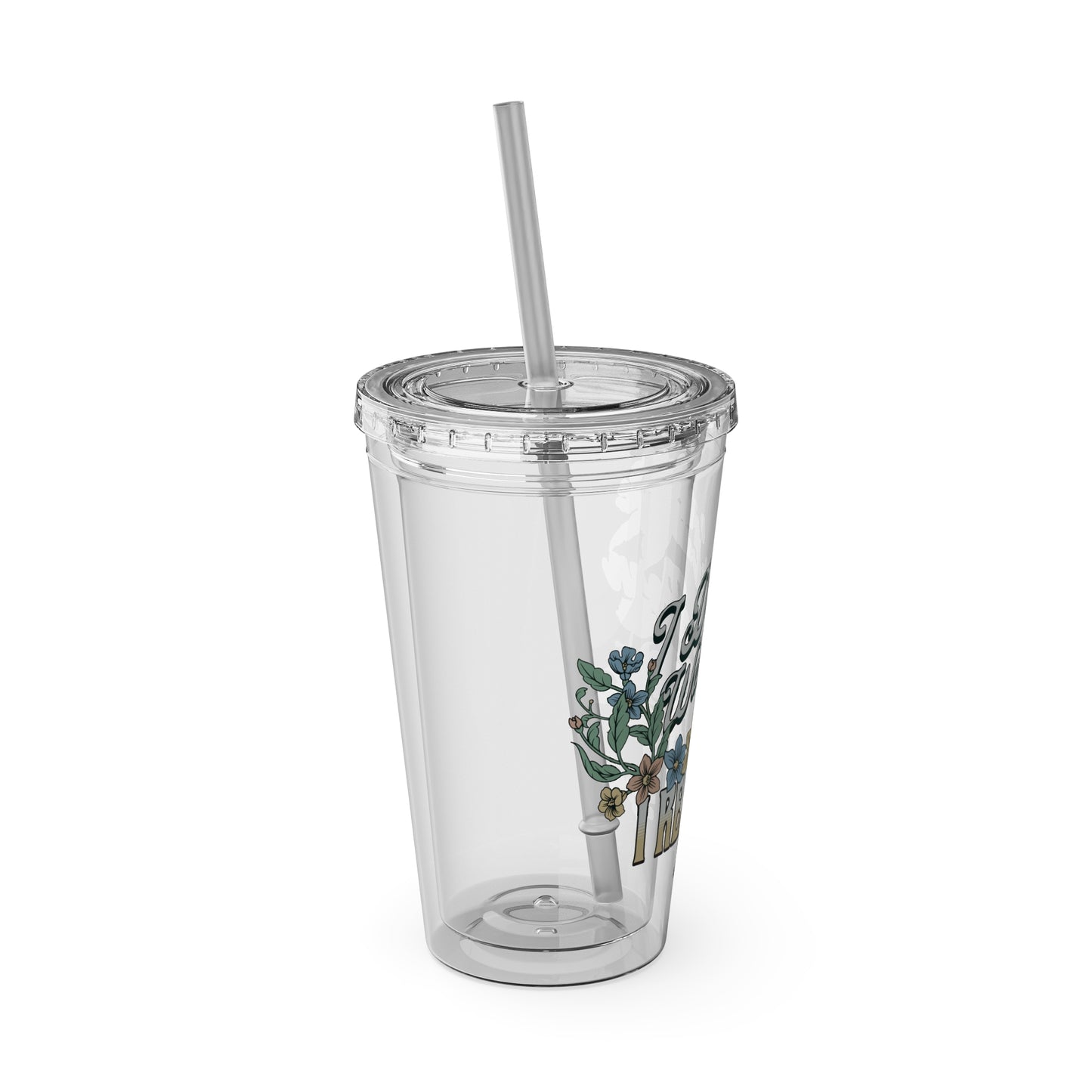 I Don't Watch Porn I Read It 16oz Insulated Tumbler with Straw