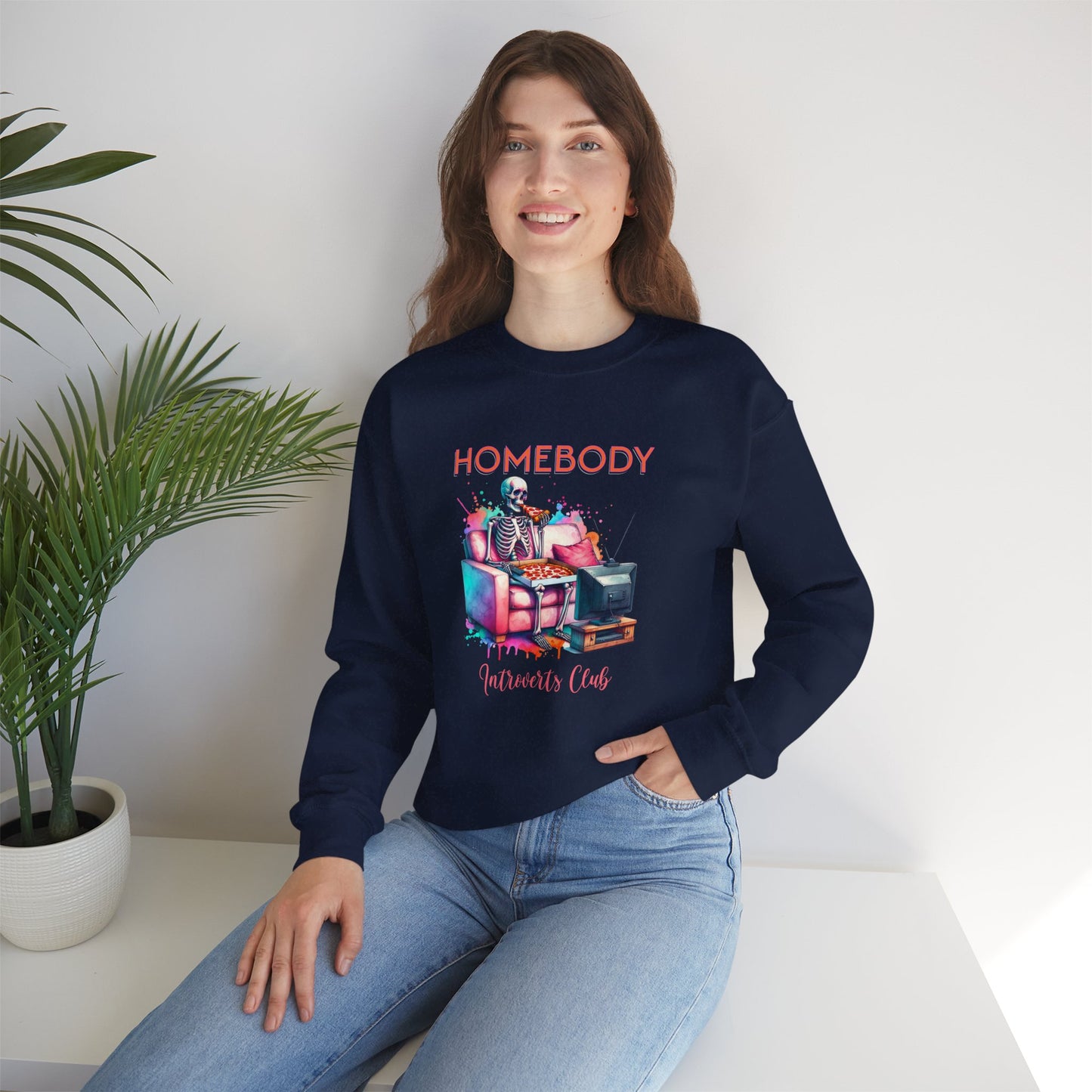 Homebody Unisex Crewneck Sweatshirt