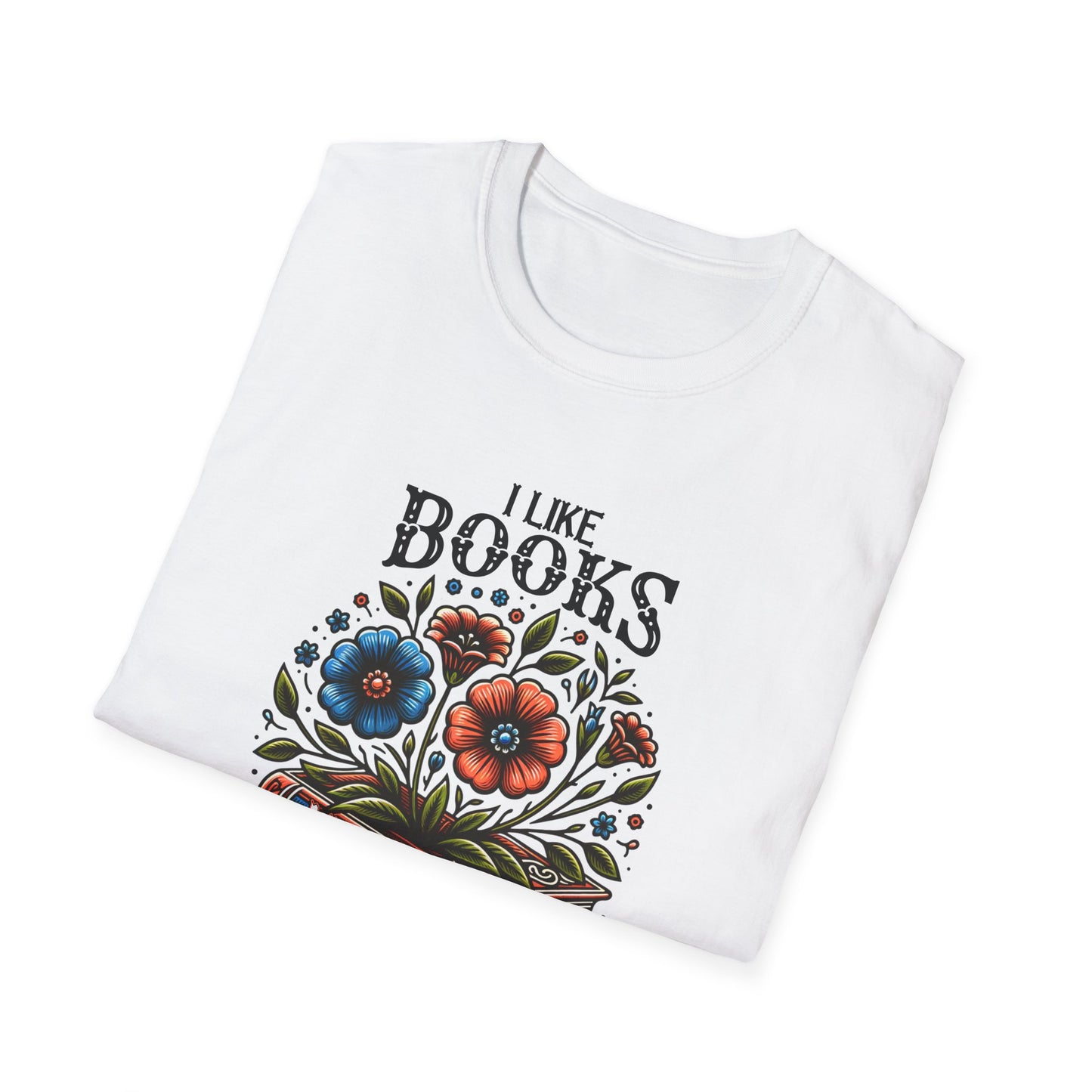 Books More Than People Unisex Graphic T-Shirt