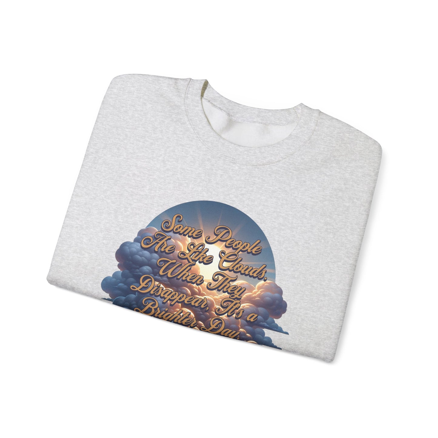 Cloudy People Unisex Crewneck Sweatshirt