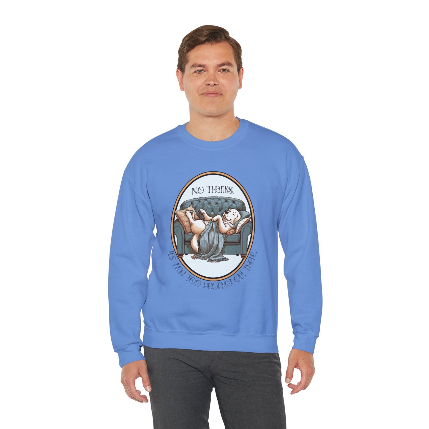 No Thanks Unisex Crewneck Sweatshirt