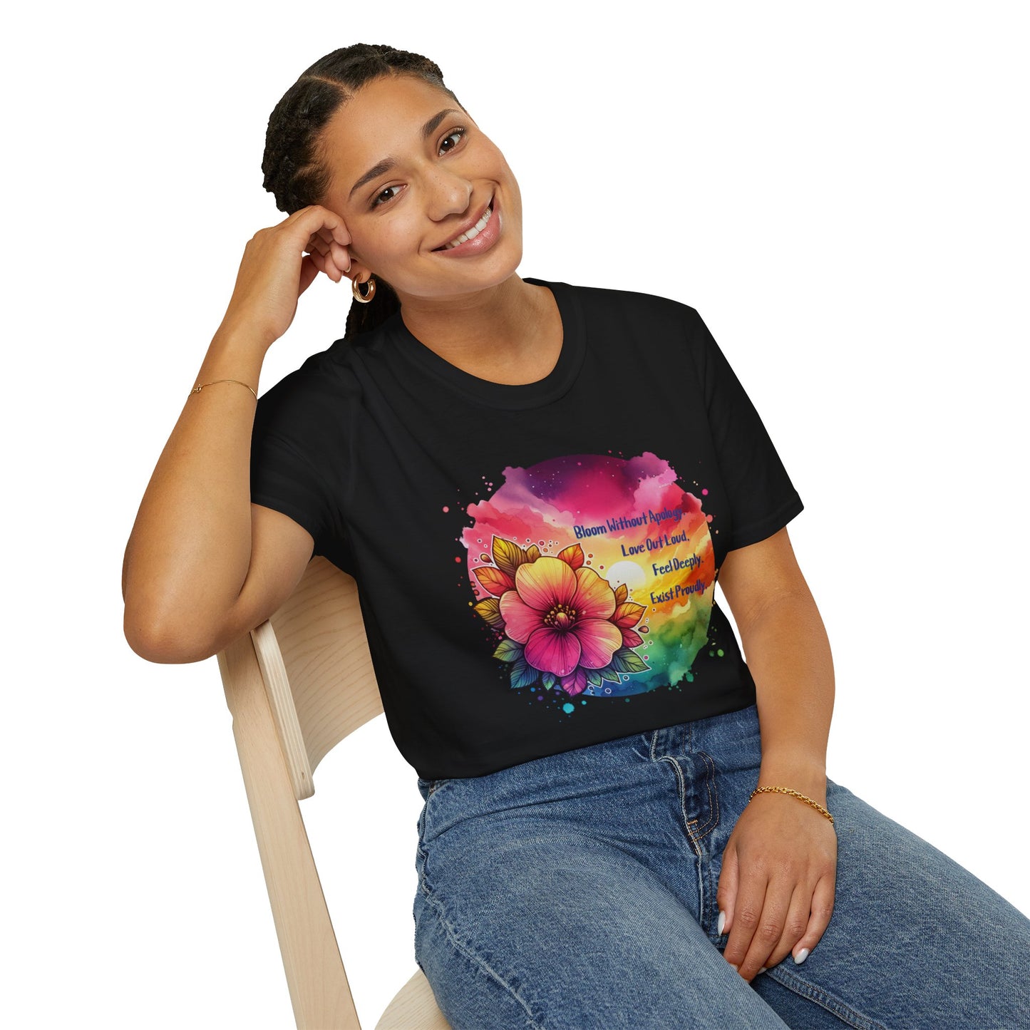 Bloom without Apology Unisex Graphic T-Shirt