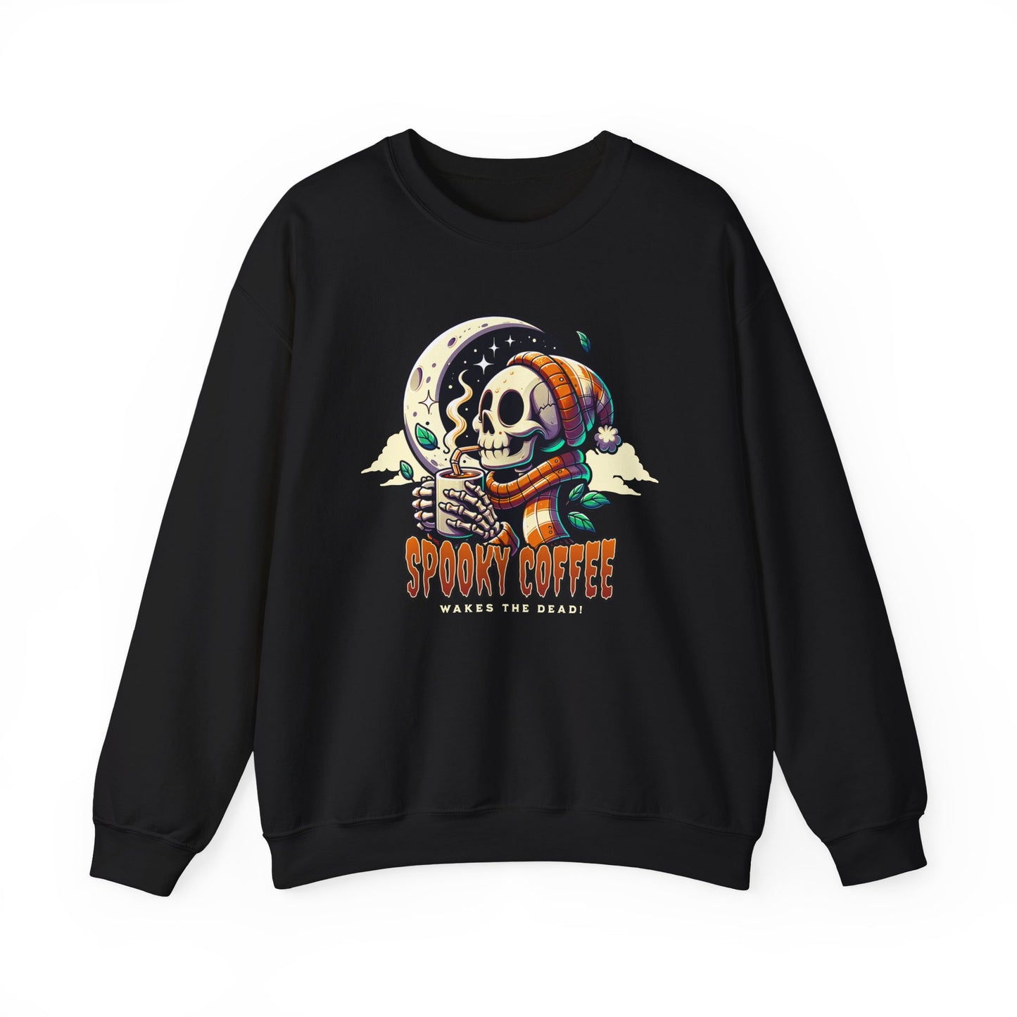 Spooky Coffee Crewneck Sweatshirt