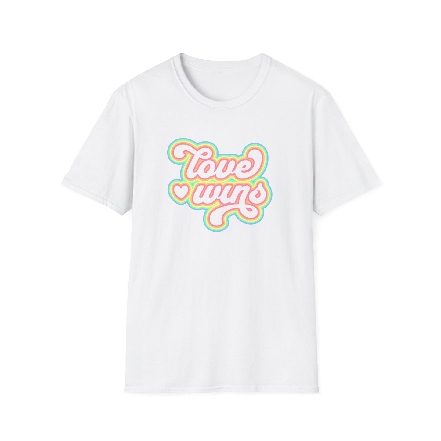 Love Wins Unisex Graphic T-Shirt