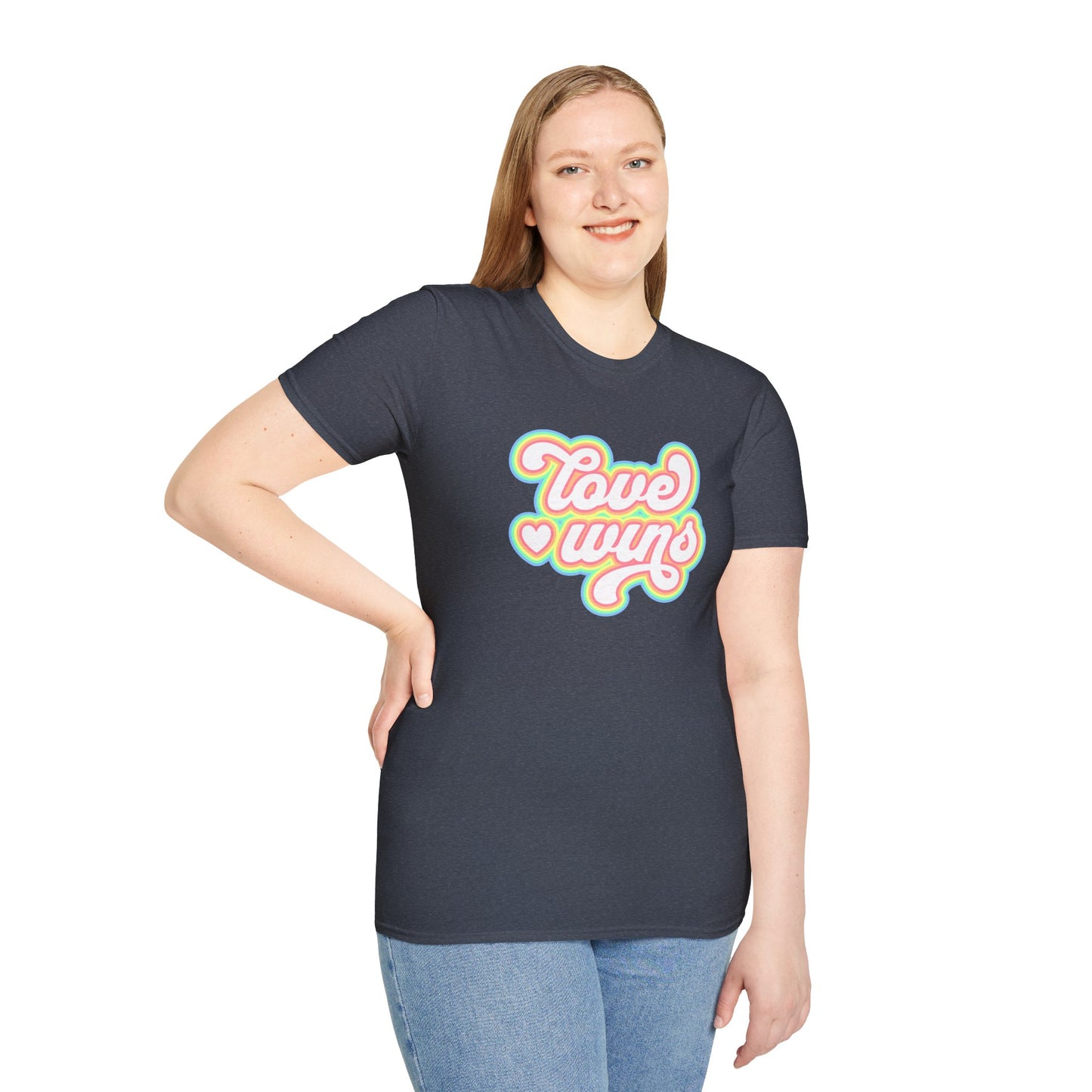 Love Wins Unisex Graphic T-Shirt