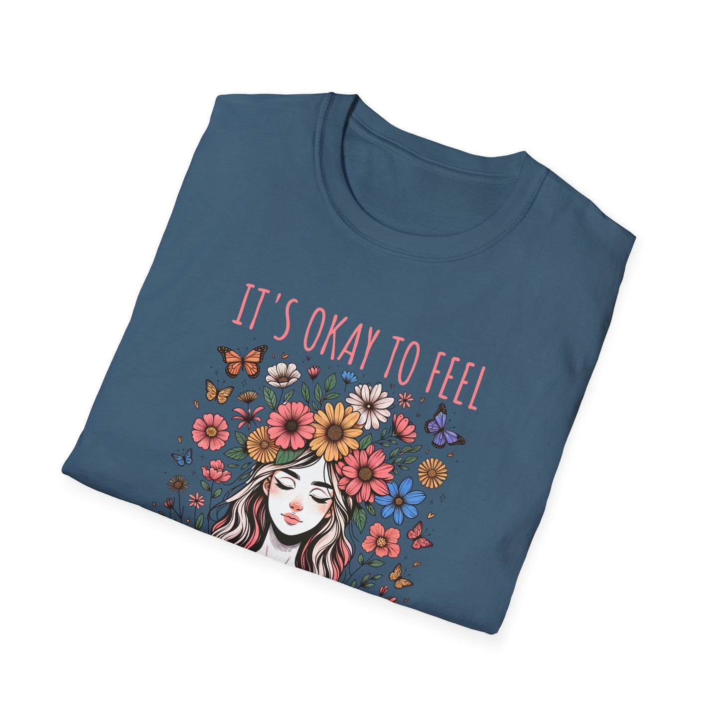 It's Okay to Feel All the Feels Unisex Graphic T-Shirt