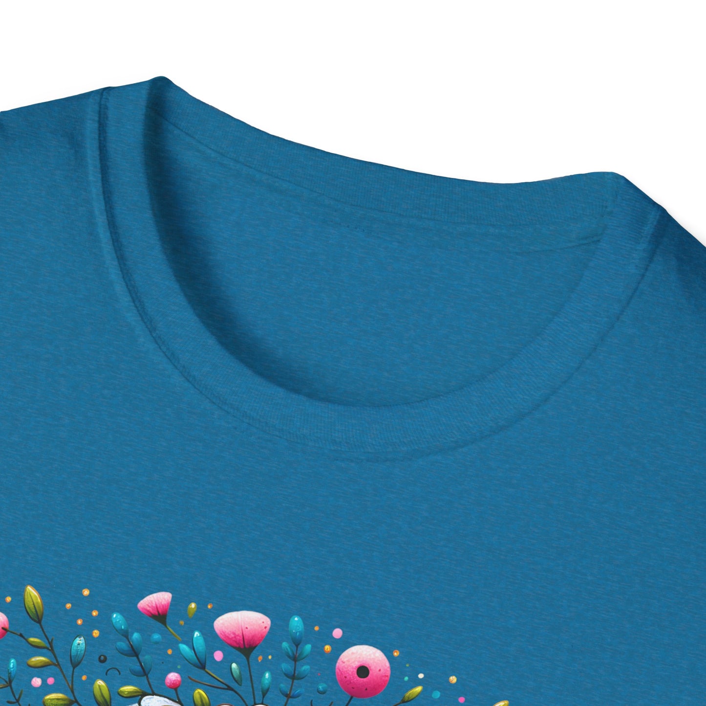 Floral Sugar Skull Unisex Graphic T-Shirt