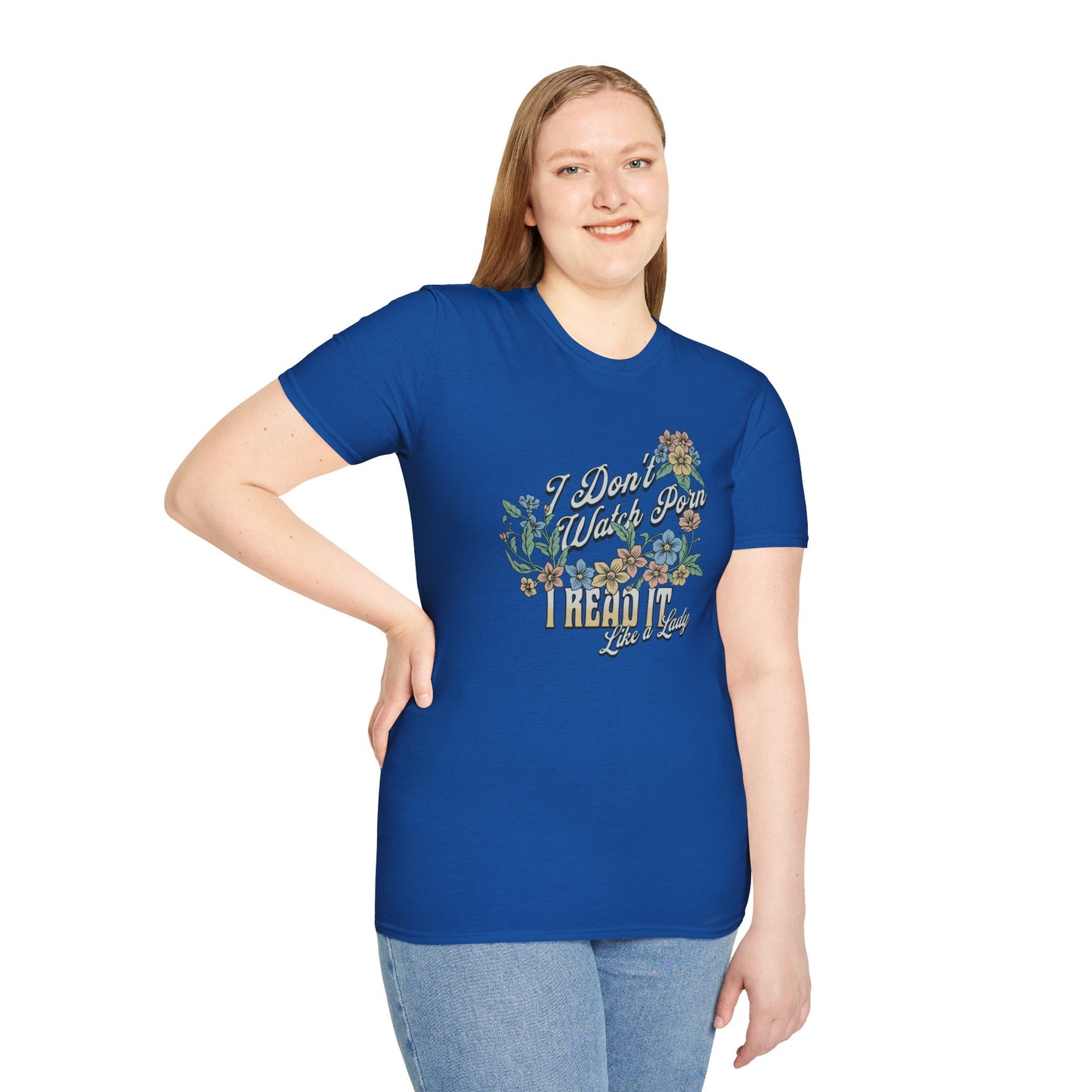 I Don’t Watch Porn, I Read It Unisex Graphic T-Shirt
