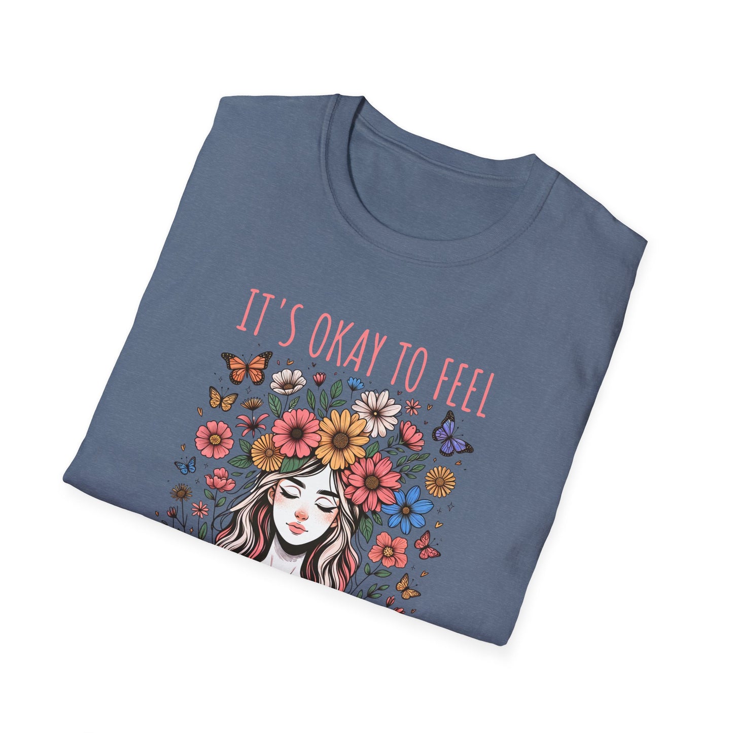 It's Okay to Feel All the Feels Unisex Graphic T-Shirt