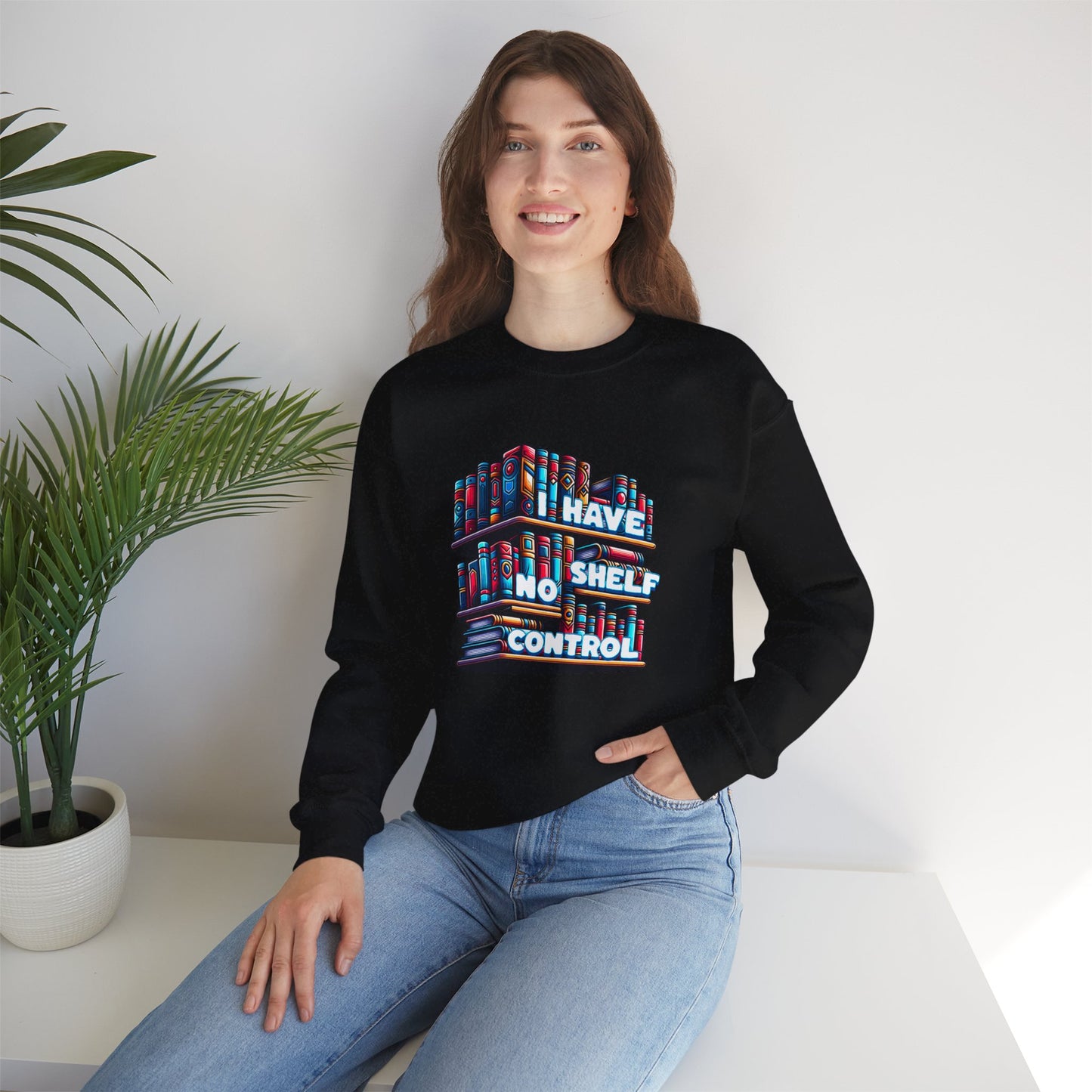 No Shelf Control Crewneck Sweatshirt
