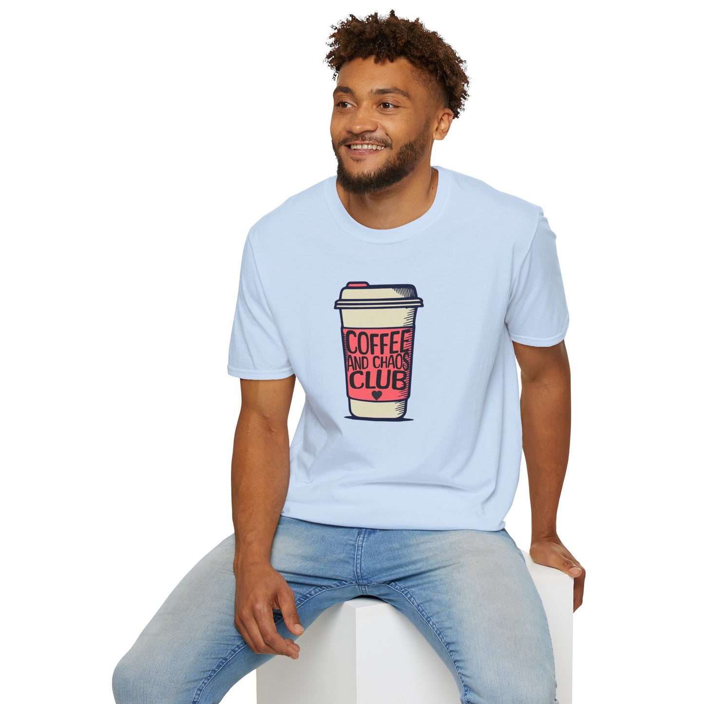Coffee and Chaos Club Unisex T-Shirt