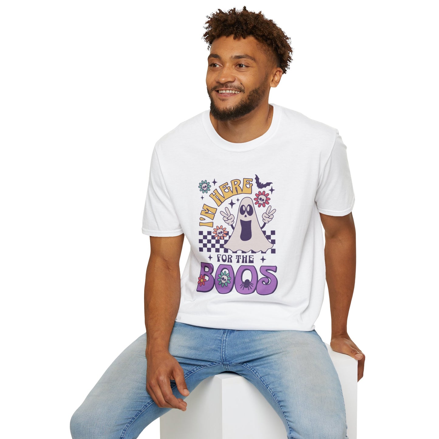 Here for the Boos Unisex Graphic T-Shirt