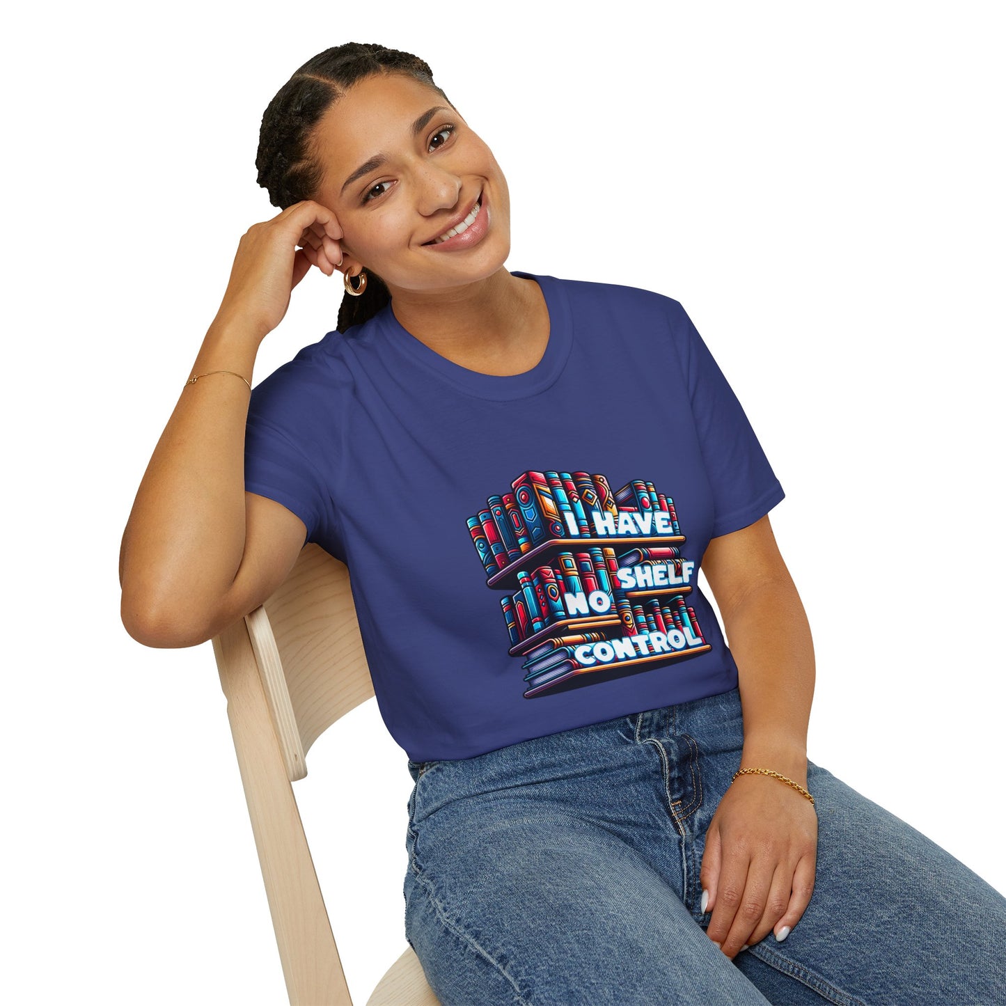 No Shelf Control Unisex Graphic T-Shirt
