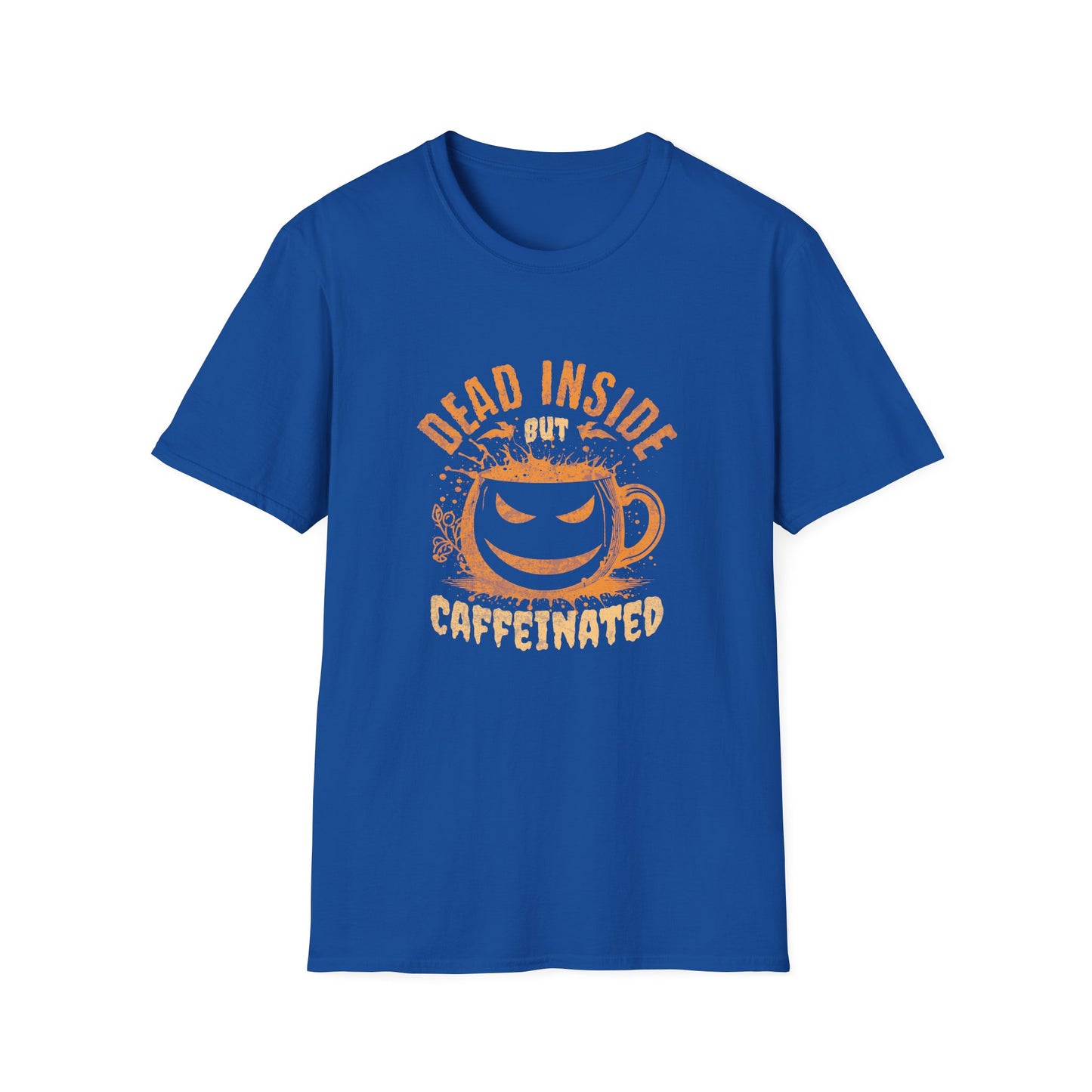 Dead Inside But Caffeinated Unisex Graphic T-Shirt