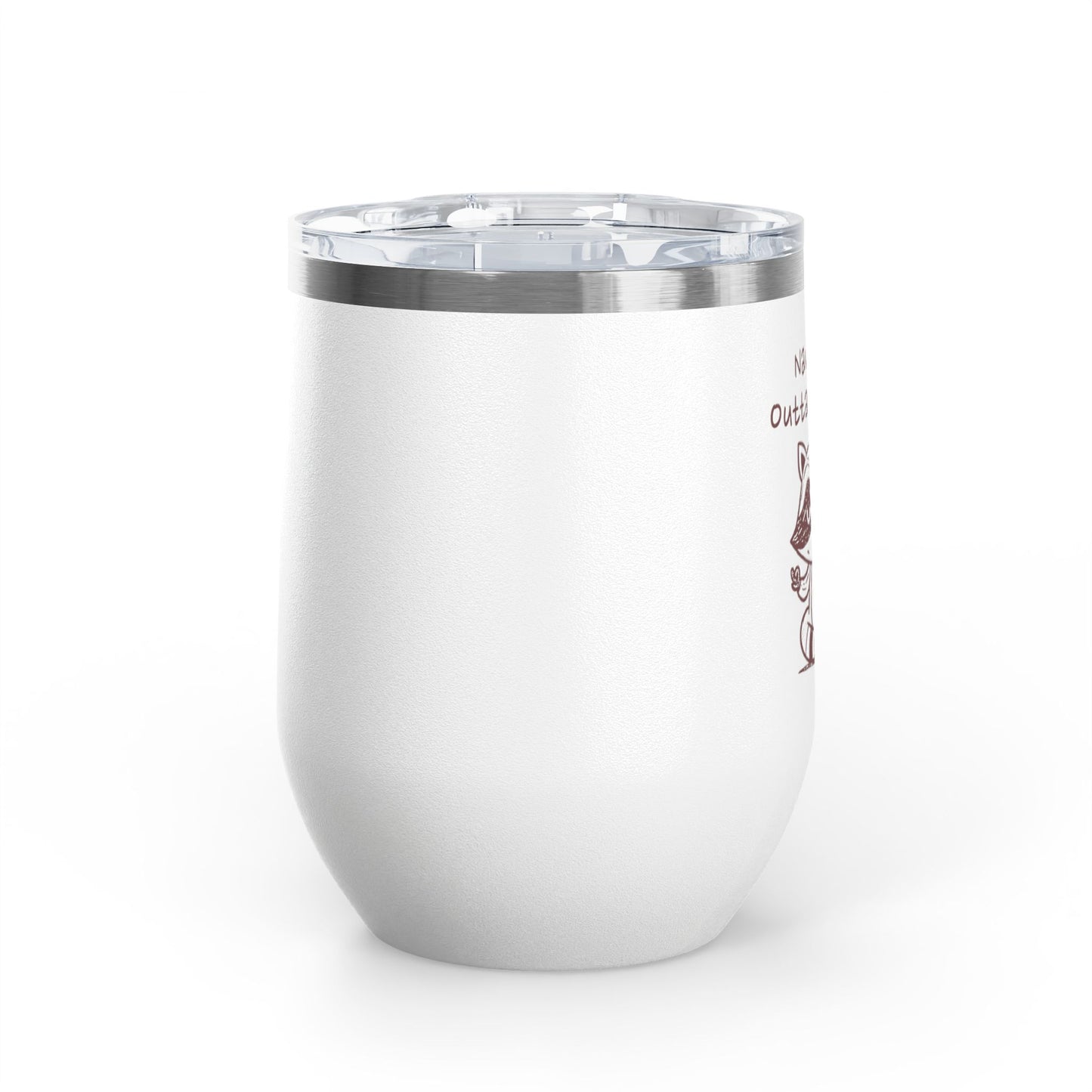 Namaste Outta Trouble 12oz. Insulated Wine Tumbler