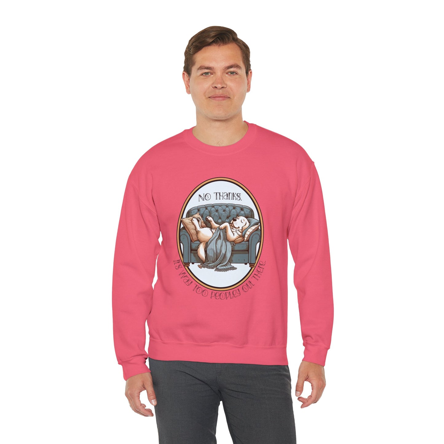 No Thanks Unisex Crewneck Sweatshirt