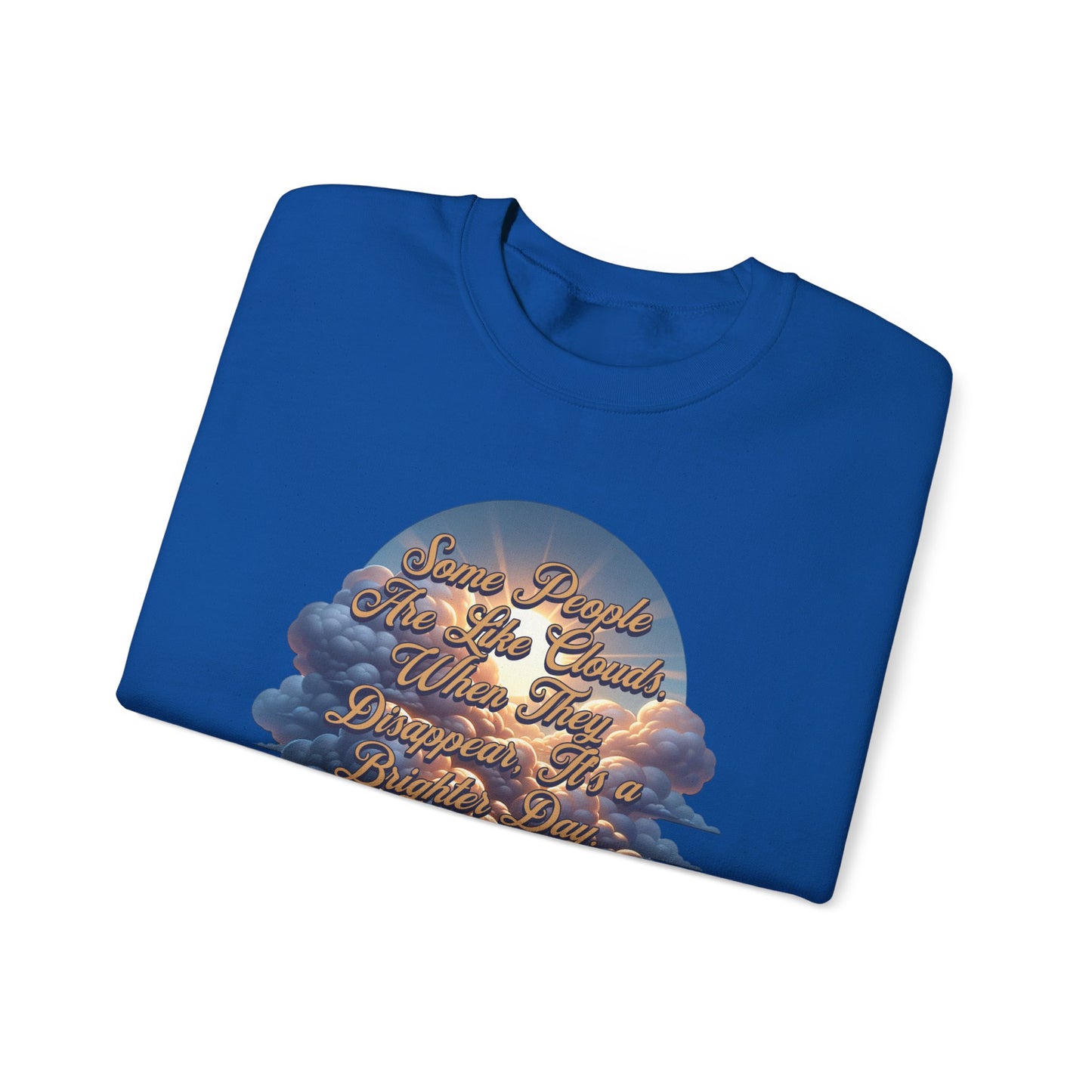 Cloudy People Unisex Crewneck Sweatshirt