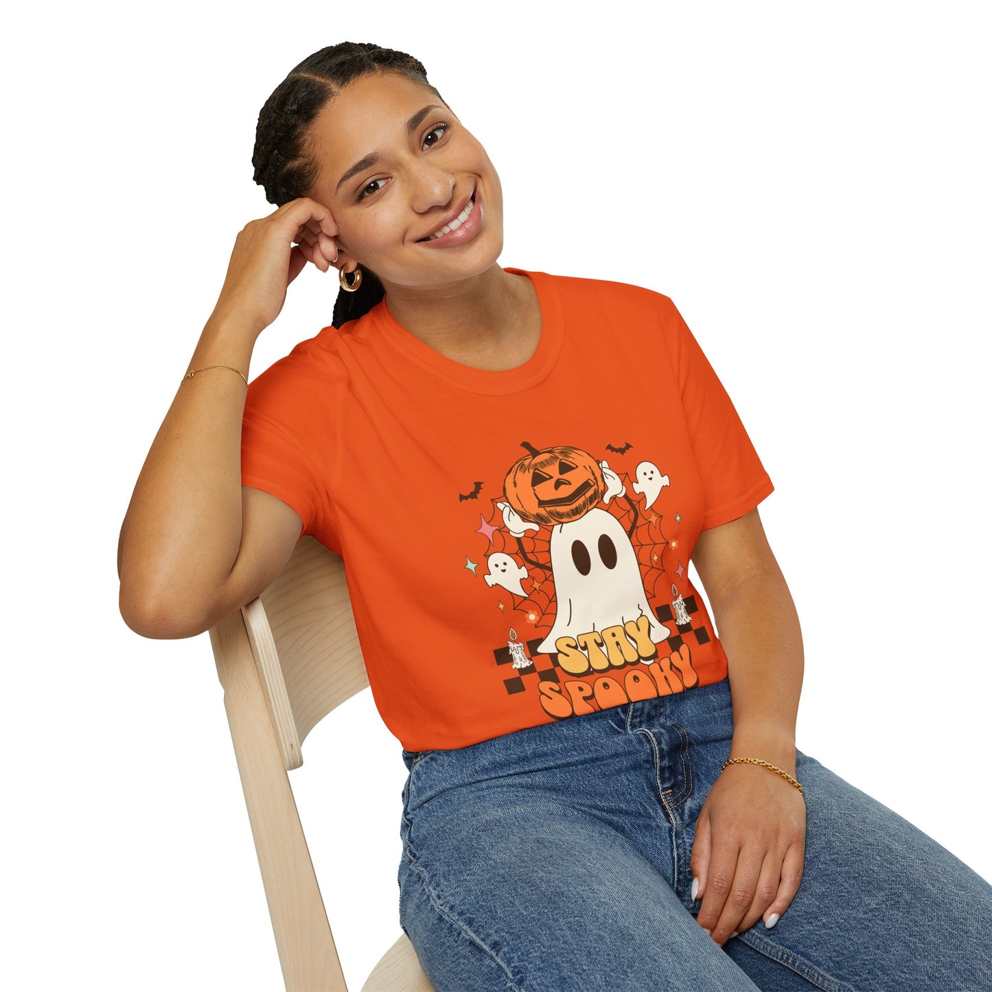 Stay Spooky Halloween Unisex Graphic T-Shirt