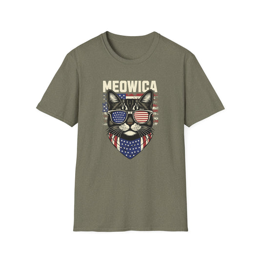 Meowica Cat Unisex Graphic T-Shirt