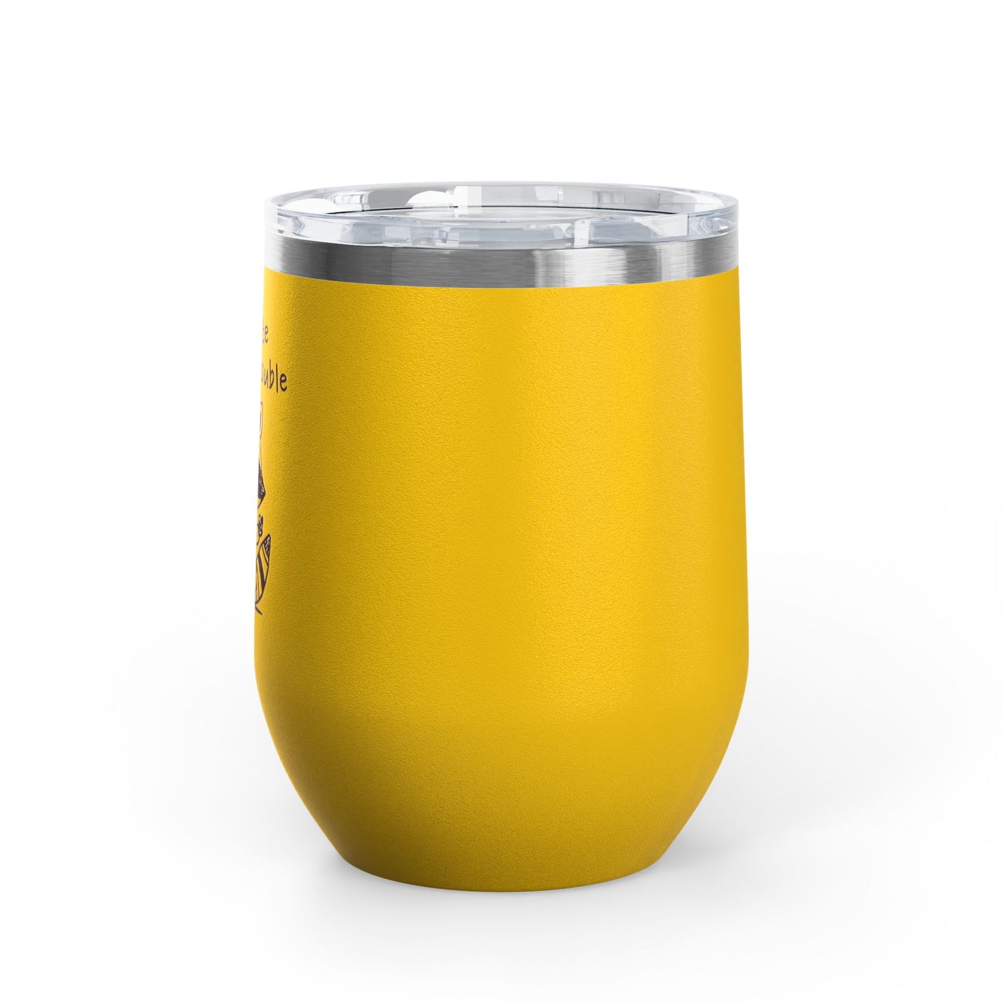 Namaste Outta Trouble 12oz. Insulated Wine Tumbler