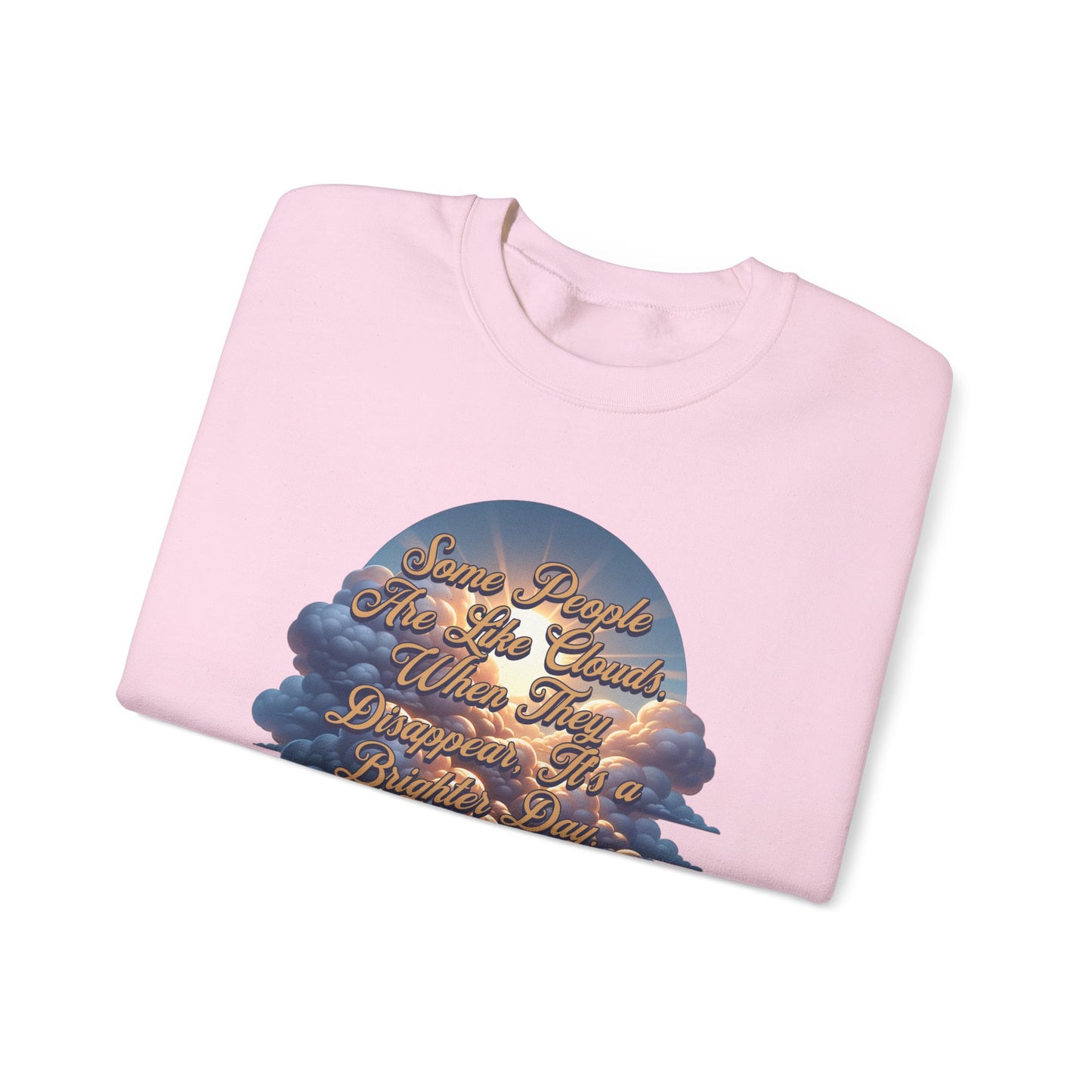 Cloudy People Unisex Crewneck Sweatshirt
