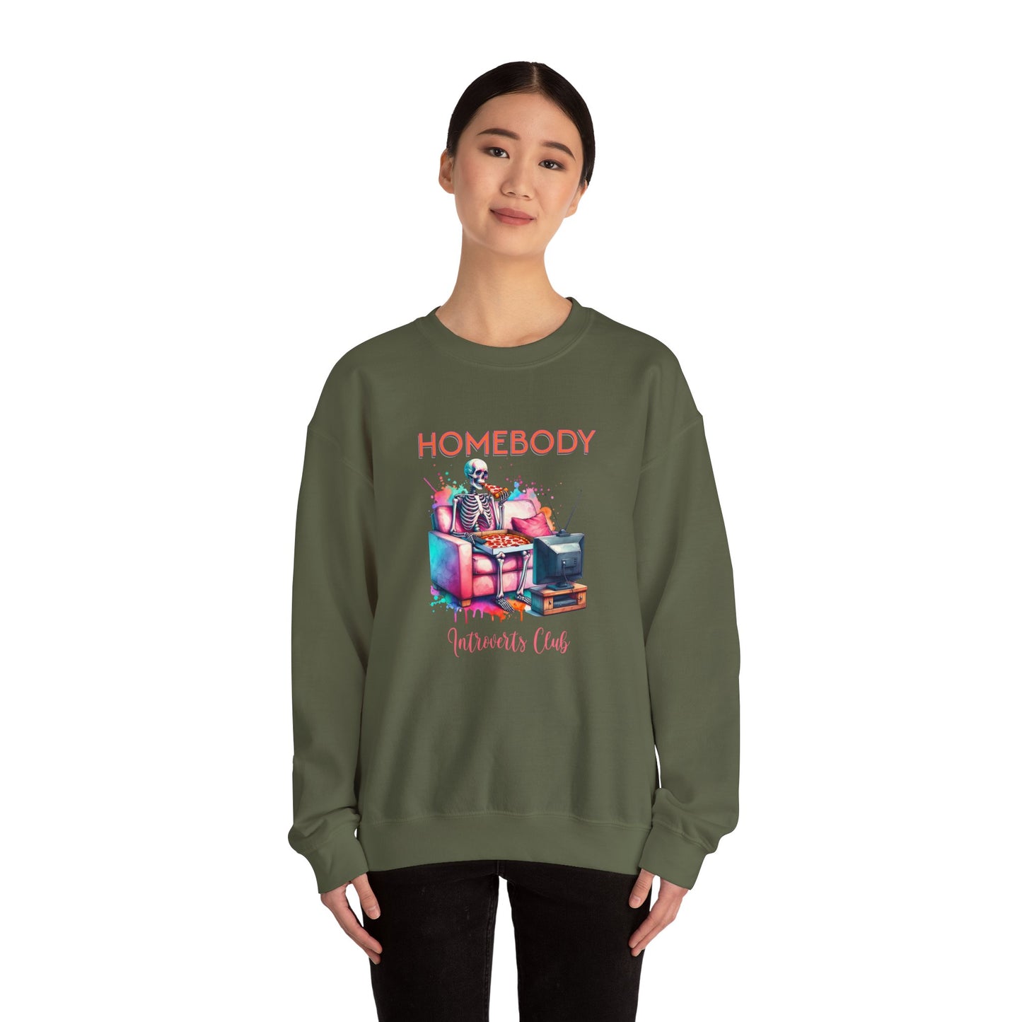 Homebody Unisex Crewneck Sweatshirt