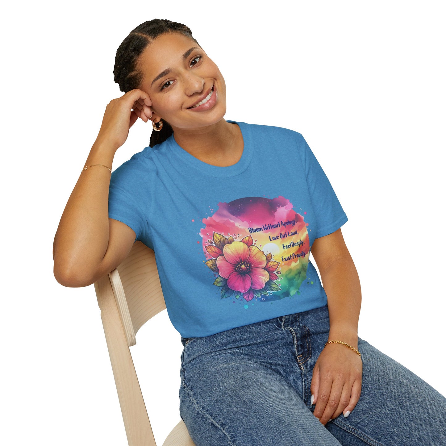 Bloom without Apology Unisex Graphic T-Shirt