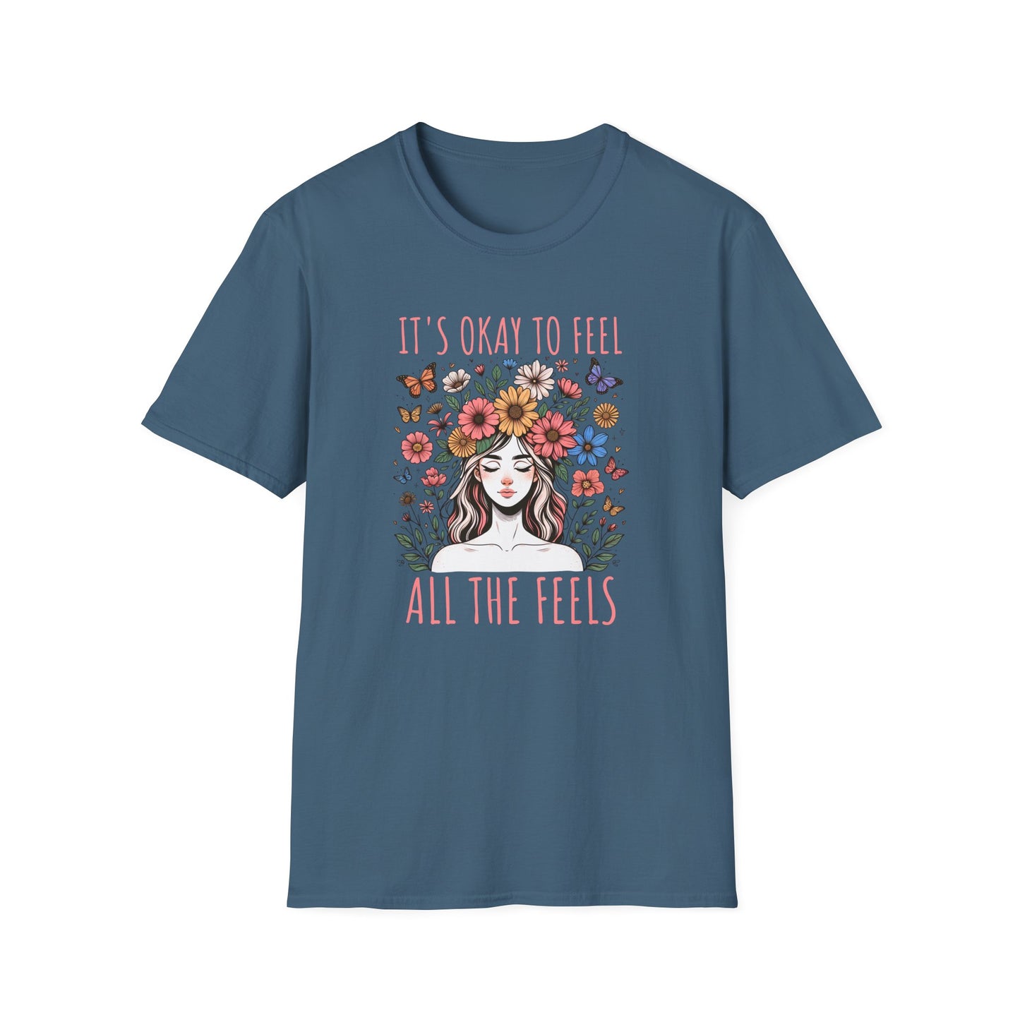 It's Okay to Feel All the Feels Unisex Graphic T-Shirt