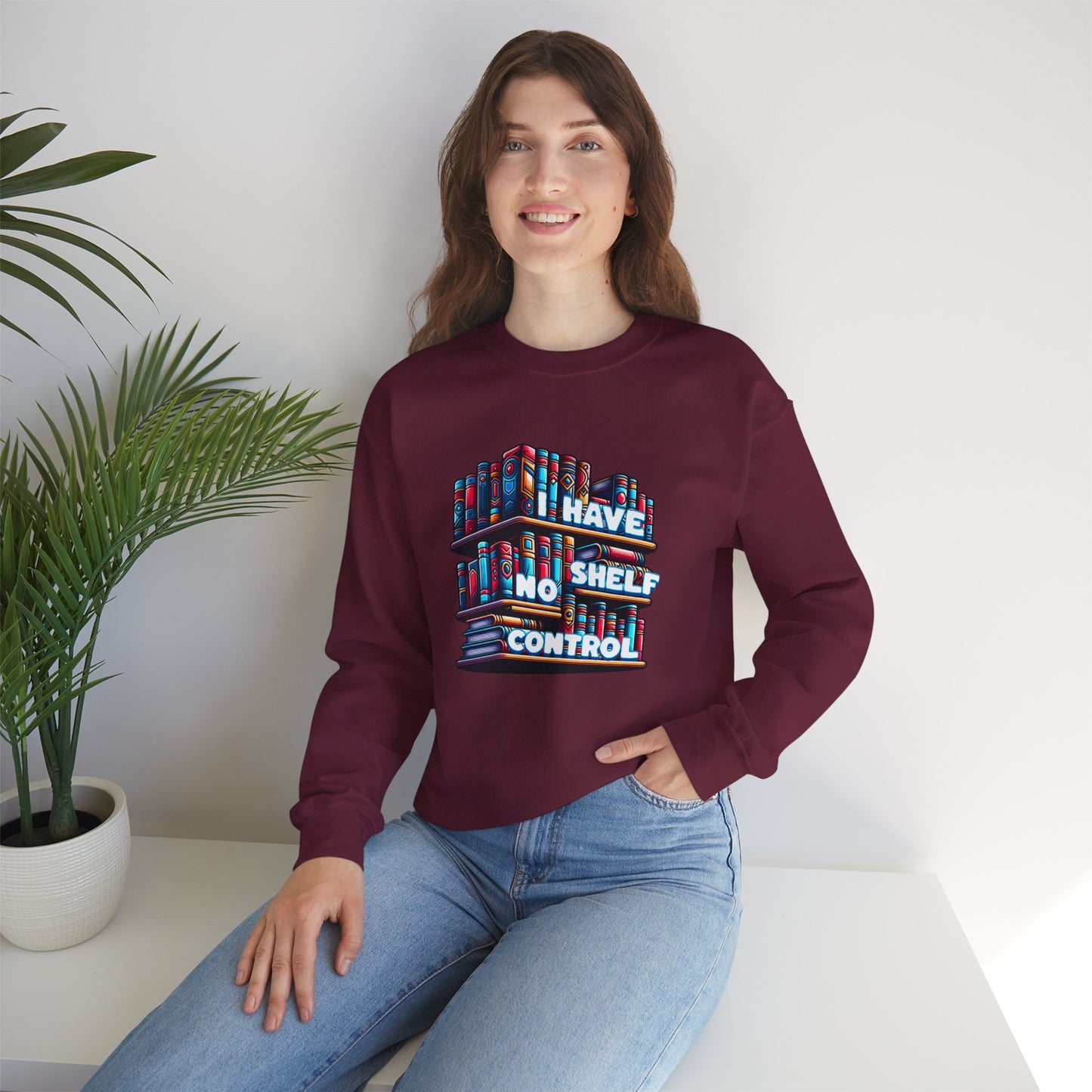 No Shelf Control Crewneck Sweatshirt