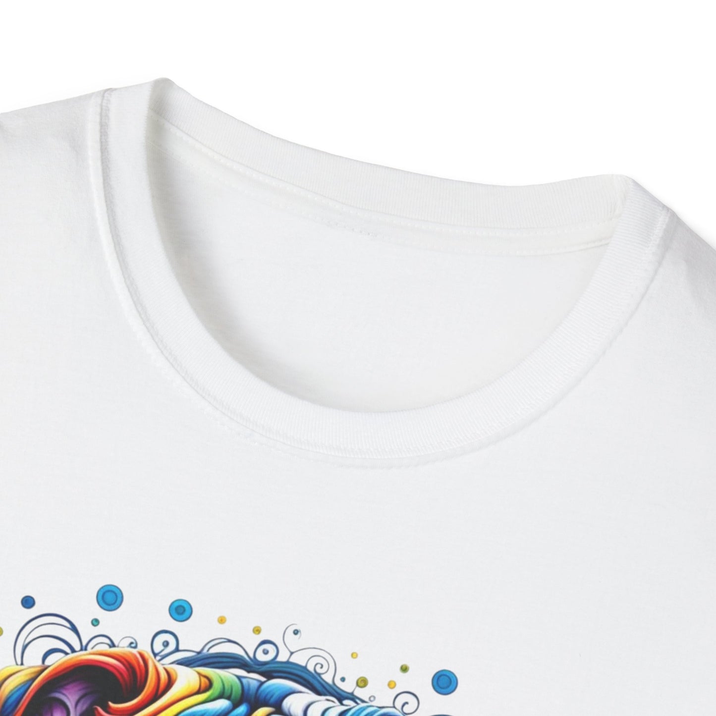Colorful Bulldog Unisex Graphic Tee