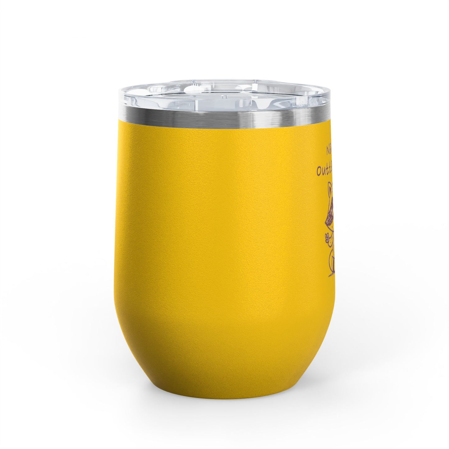 Namaste Outta Trouble 12oz. Insulated Wine Tumbler