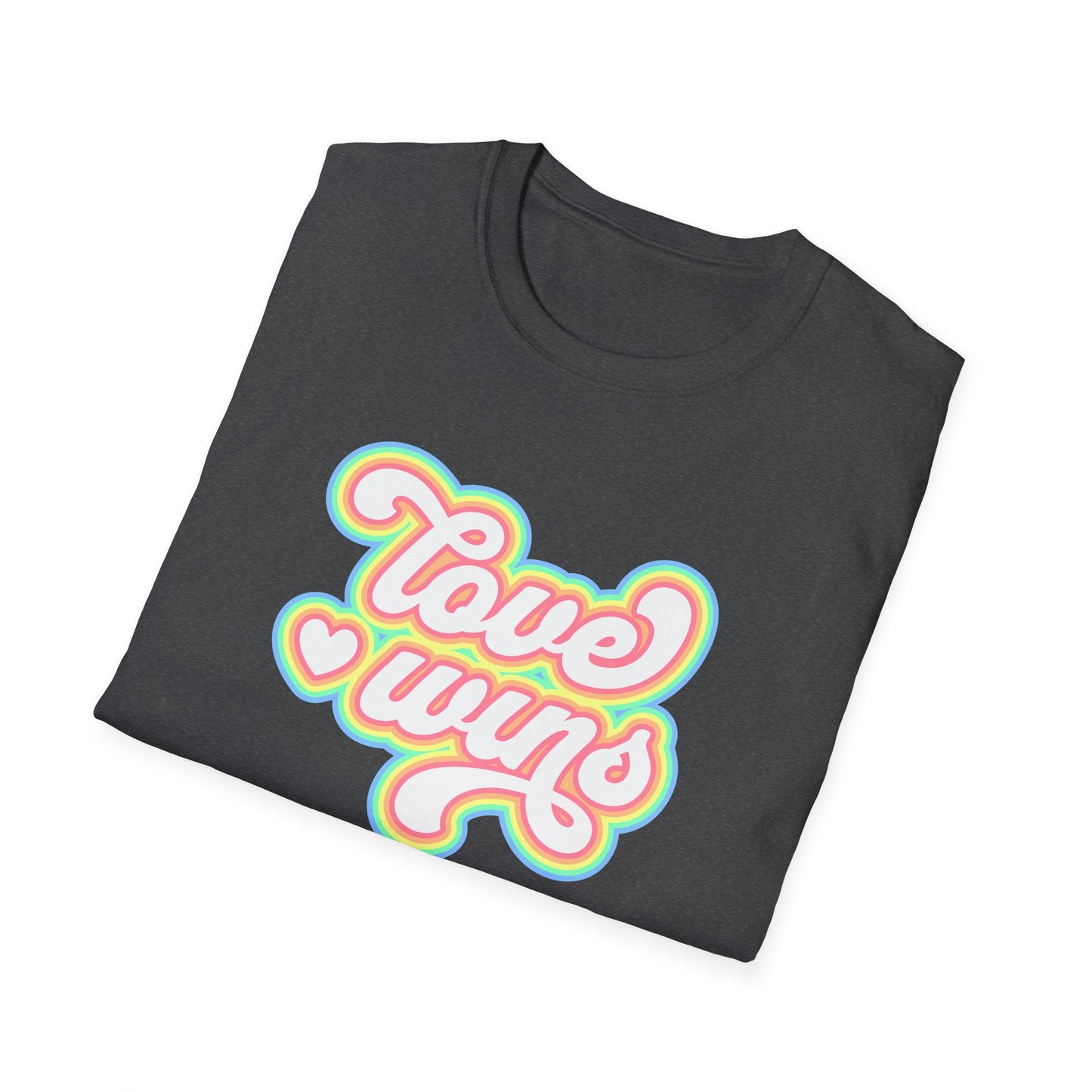 Love Wins Unisex Graphic T-Shirt