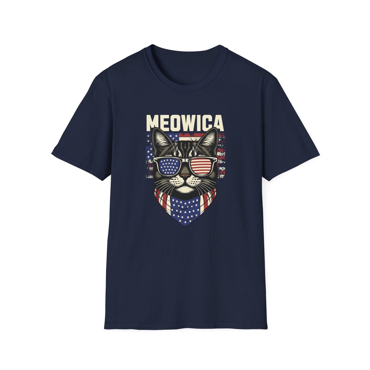 Meowica Cat Unisex Graphic T-Shirt