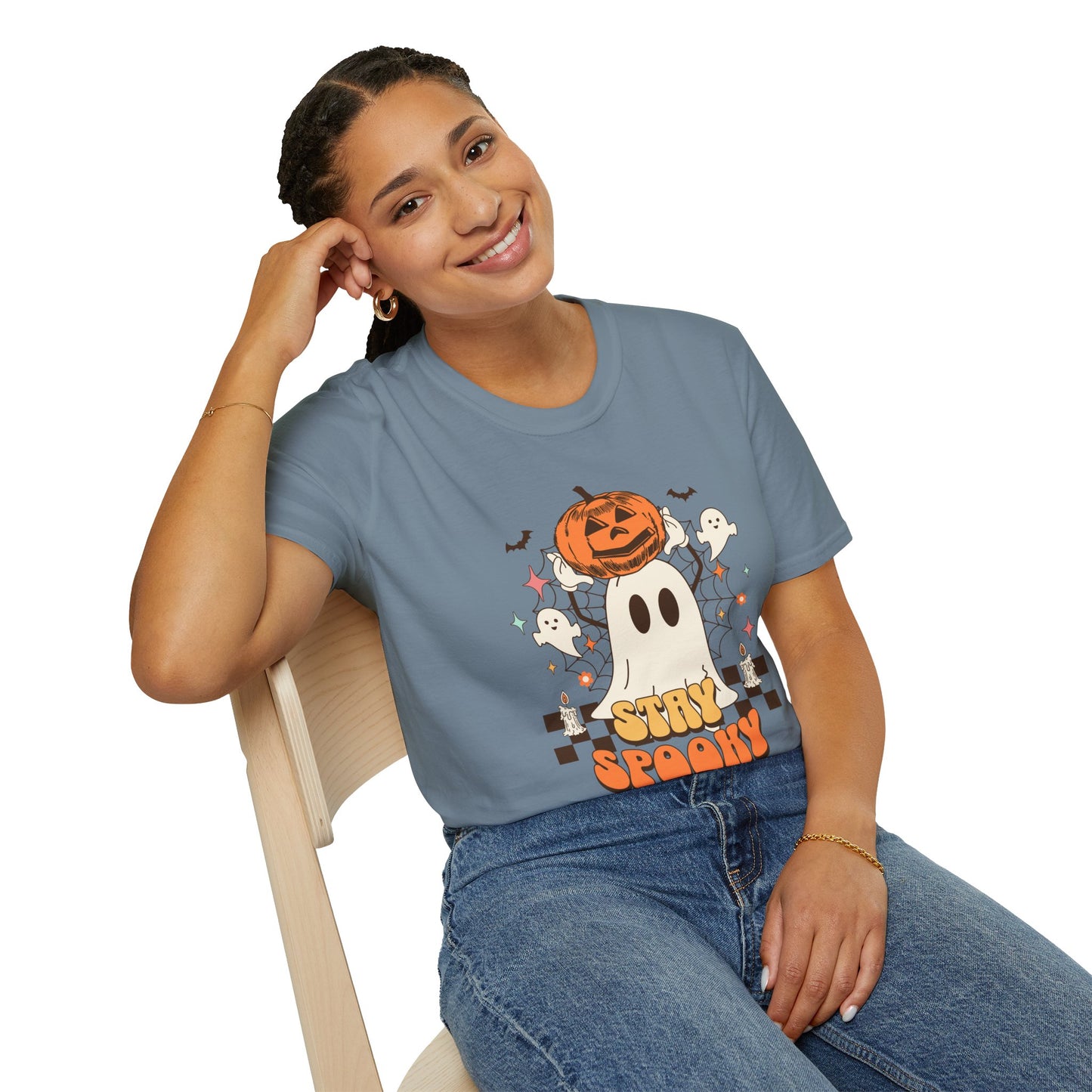 Stay Spooky Halloween Unisex Graphic T-Shirt