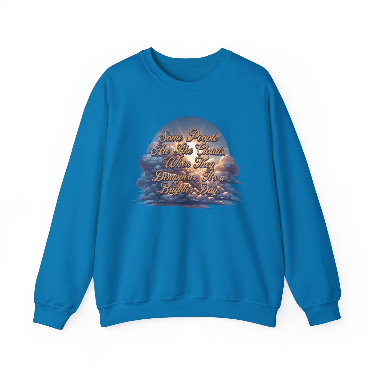 Cloudy People Unisex Crewneck Sweatshirt