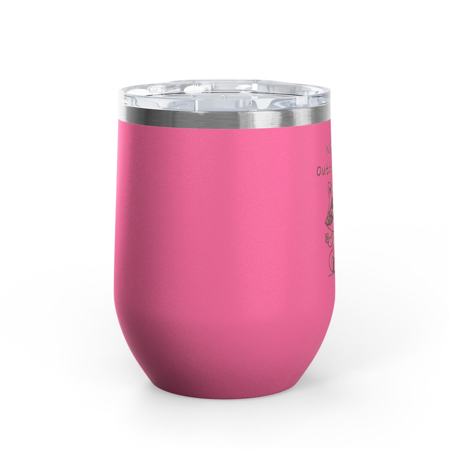 Namaste Outta Trouble 12oz. Insulated Wine Tumbler