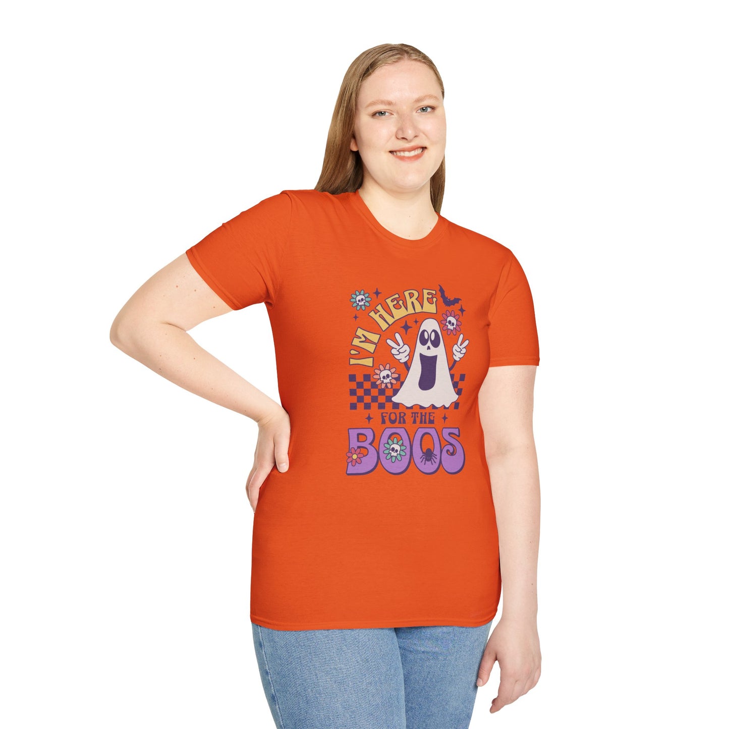 Here for the Boos Unisex Graphic T-Shirt