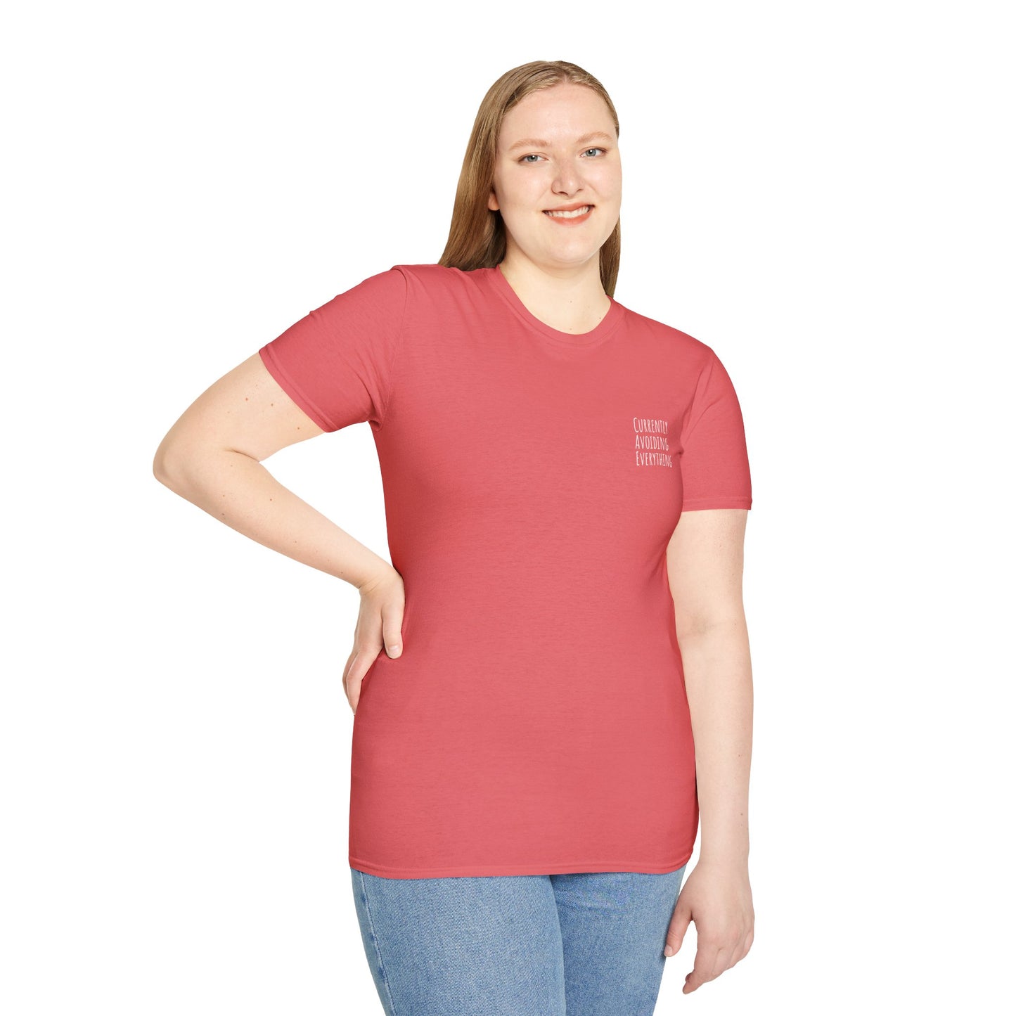 Currently Avoiding Everything Unisex T-Shirt