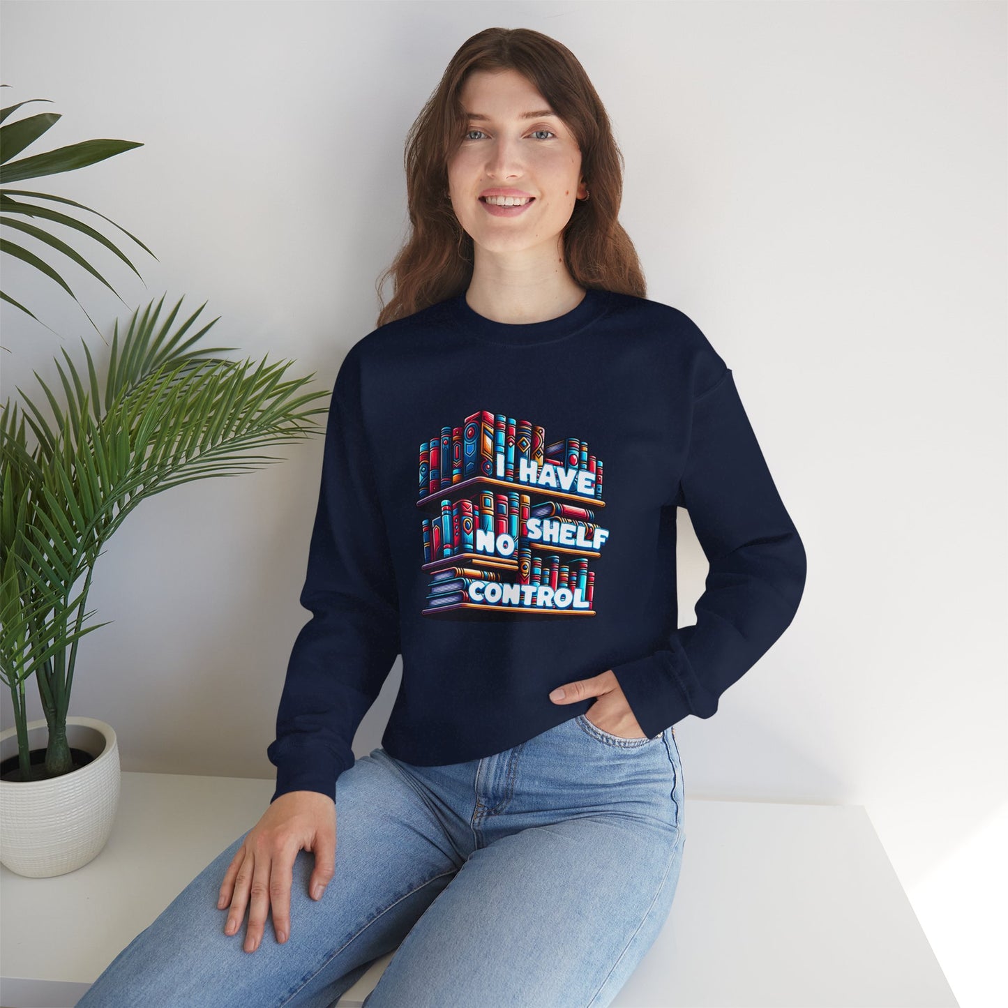 No Shelf Control Crewneck Sweatshirt