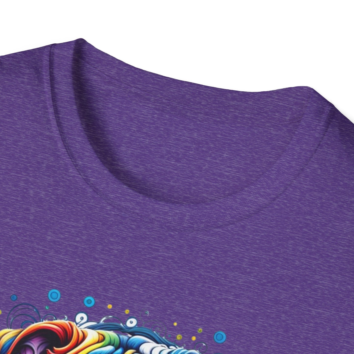 Colorful Bulldog Unisex Graphic Tee