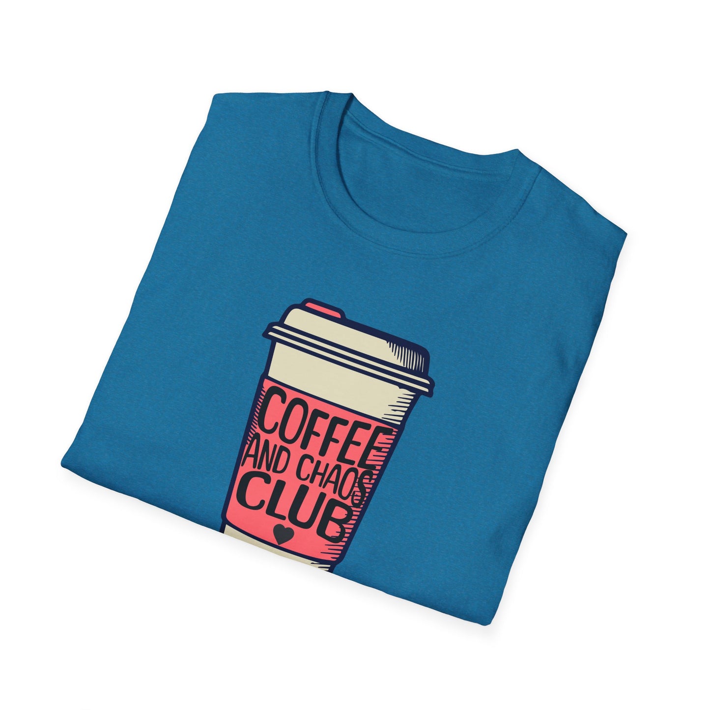 Coffee and Chaos Club Unisex T-Shirt
