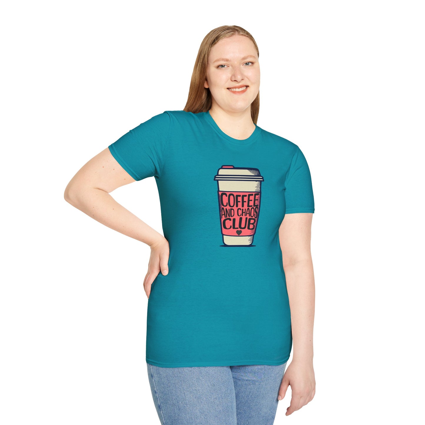 Coffee and Chaos Club Unisex T-Shirt