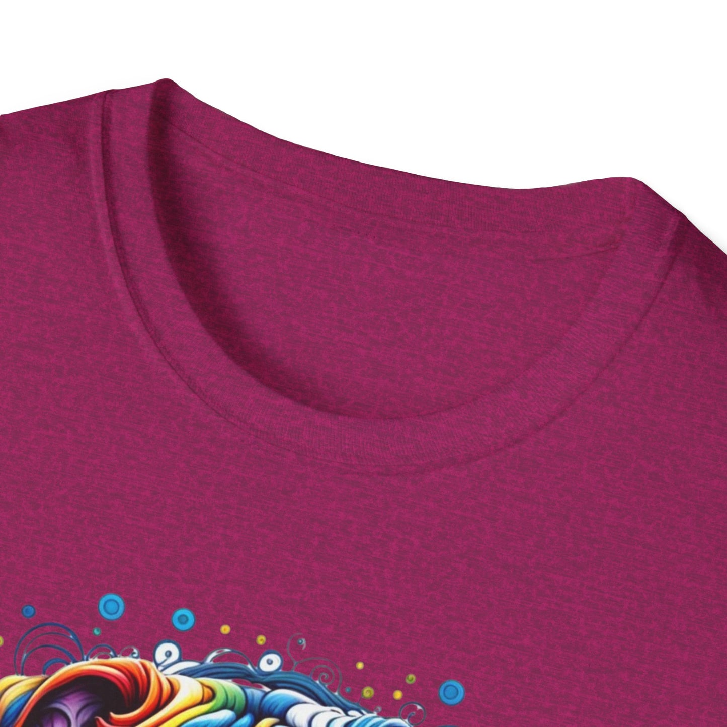 Colorful Bulldog Unisex Graphic Tee