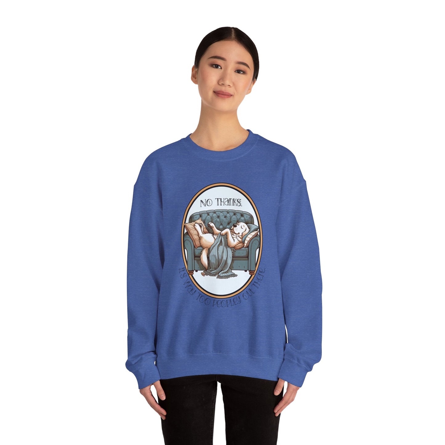 No Thanks Unisex Crewneck Sweatshirt