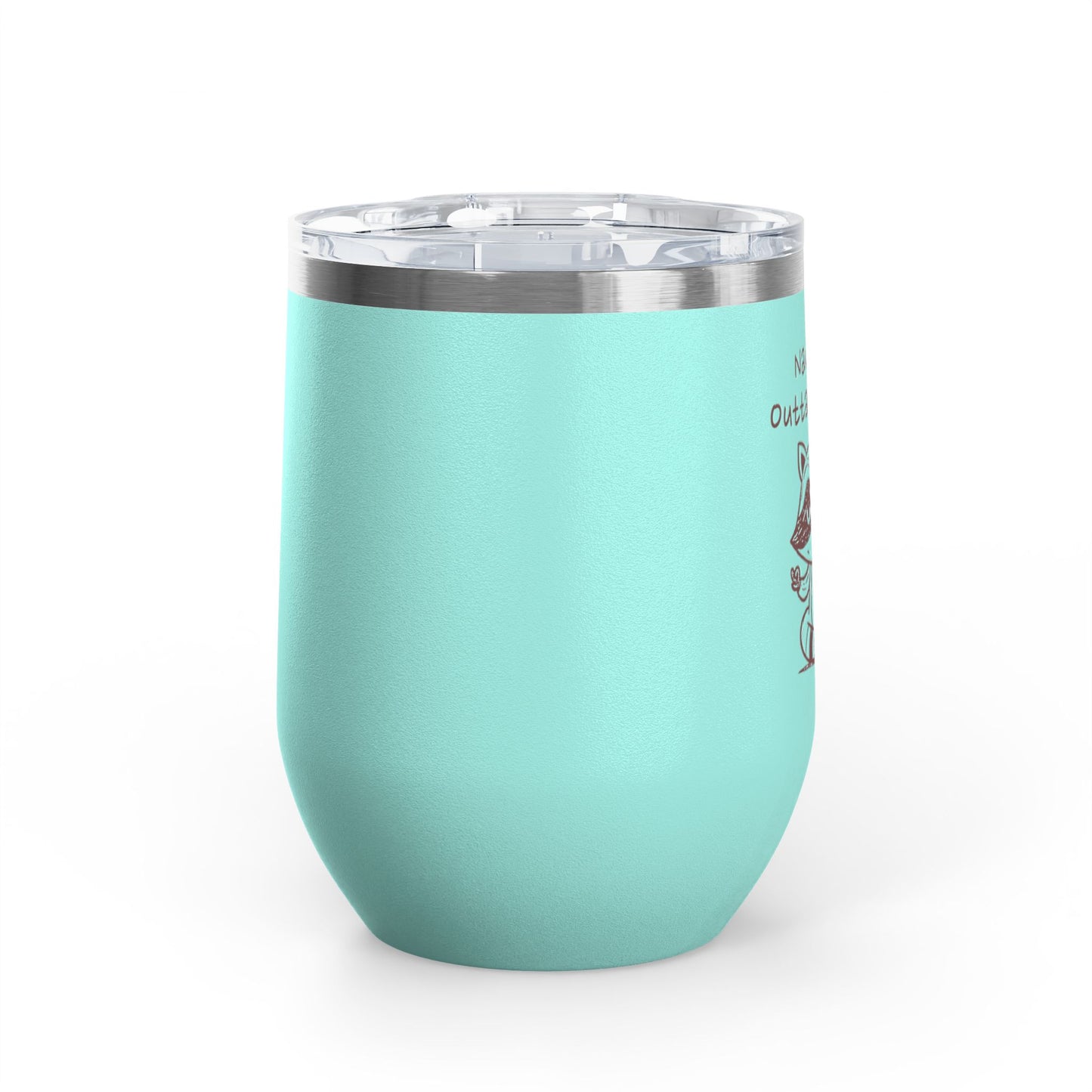 Namaste Outta Trouble 12oz. Insulated Wine Tumbler