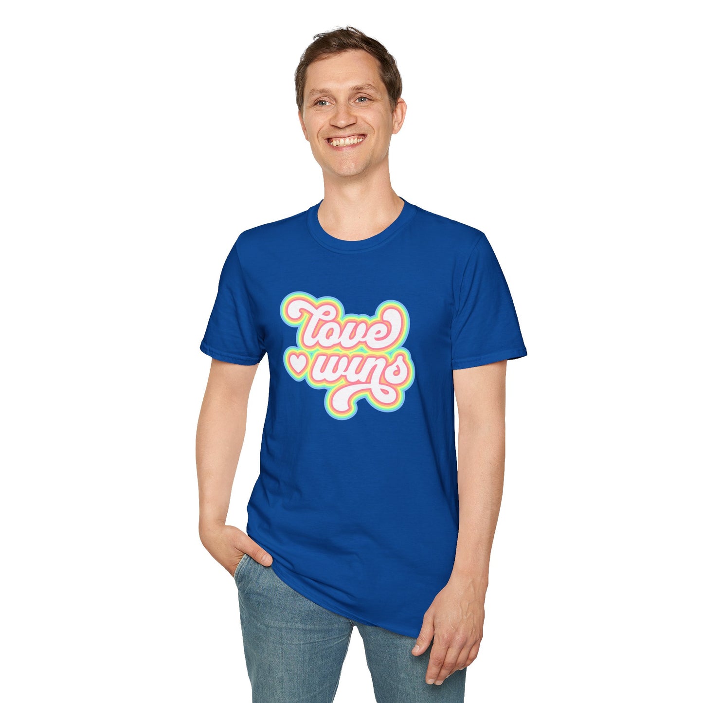 Love Wins Unisex Graphic T-Shirt