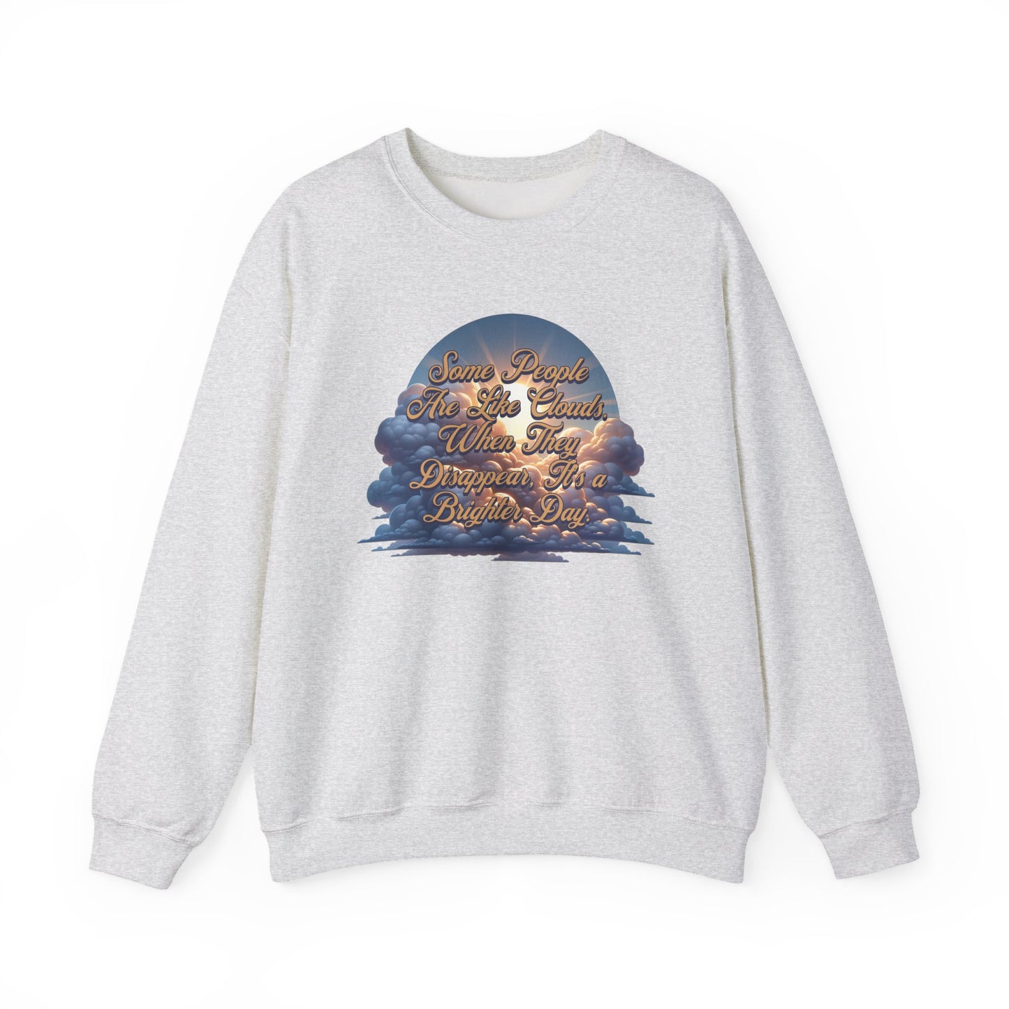 Cloudy People Unisex Crewneck Sweatshirt