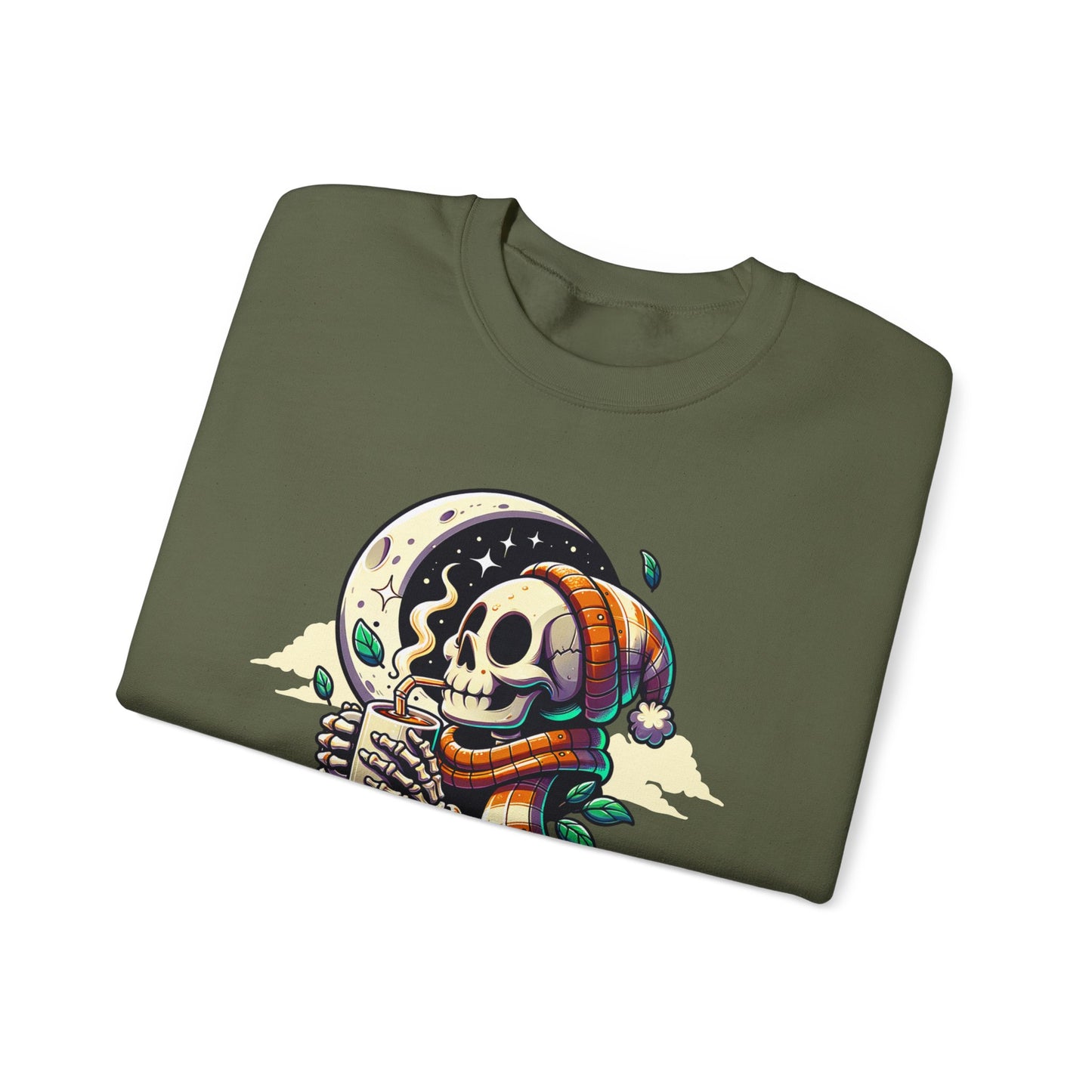 Spooky Coffee Crewneck Sweatshirt